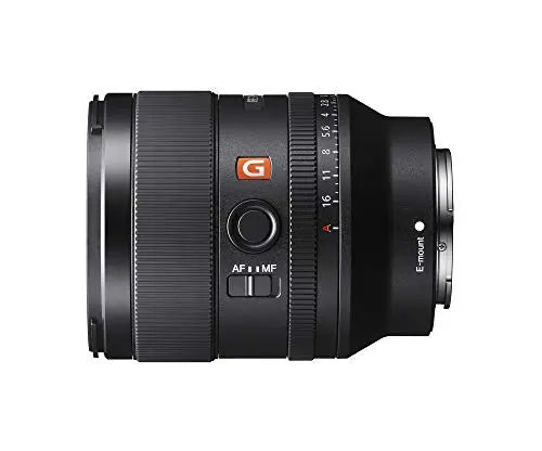 Certified Refurbished - Sony - Alpha FE 35mm F1.4 GM Full Frame Wide Angle G Master E mount Lens SonyBullseye Deals