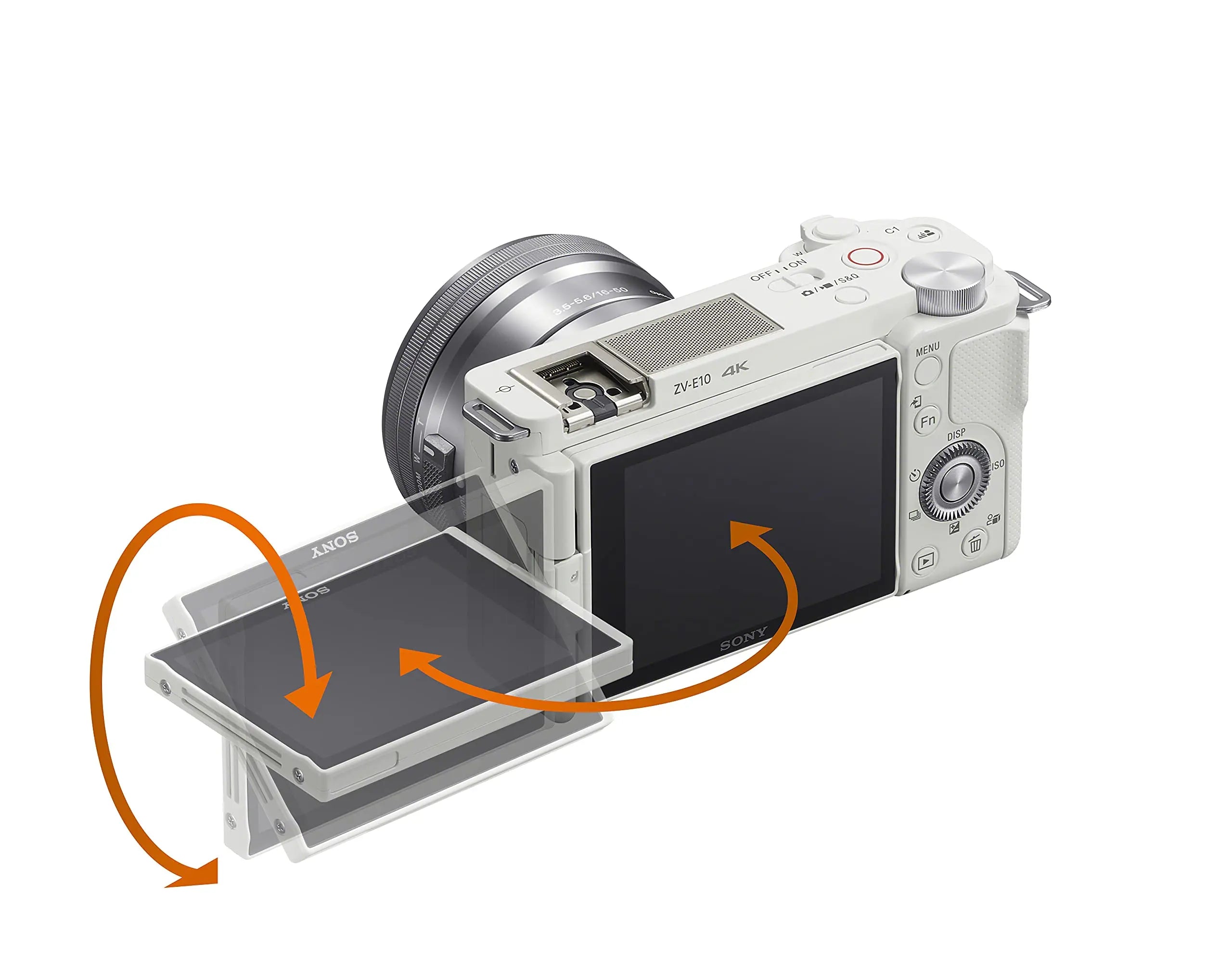 Certified Refurbished - Sony - Alpha ZV-E10 Mirrorless Vlog Camera - Body Only - White SonyBullseye Deals