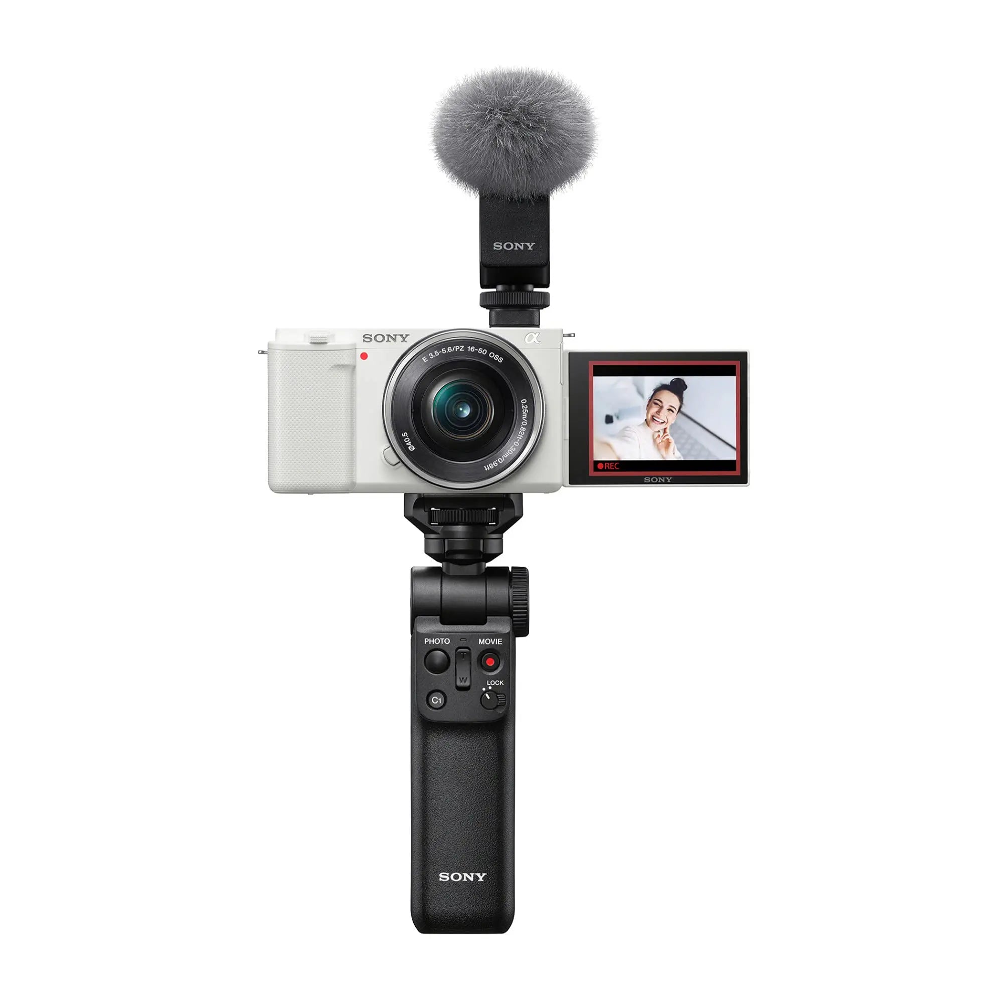 Certified Refurbished - Sony - Alpha ZV-E10 Mirrorless Vlog Camera - Body Only - White SonyBullseye Deals