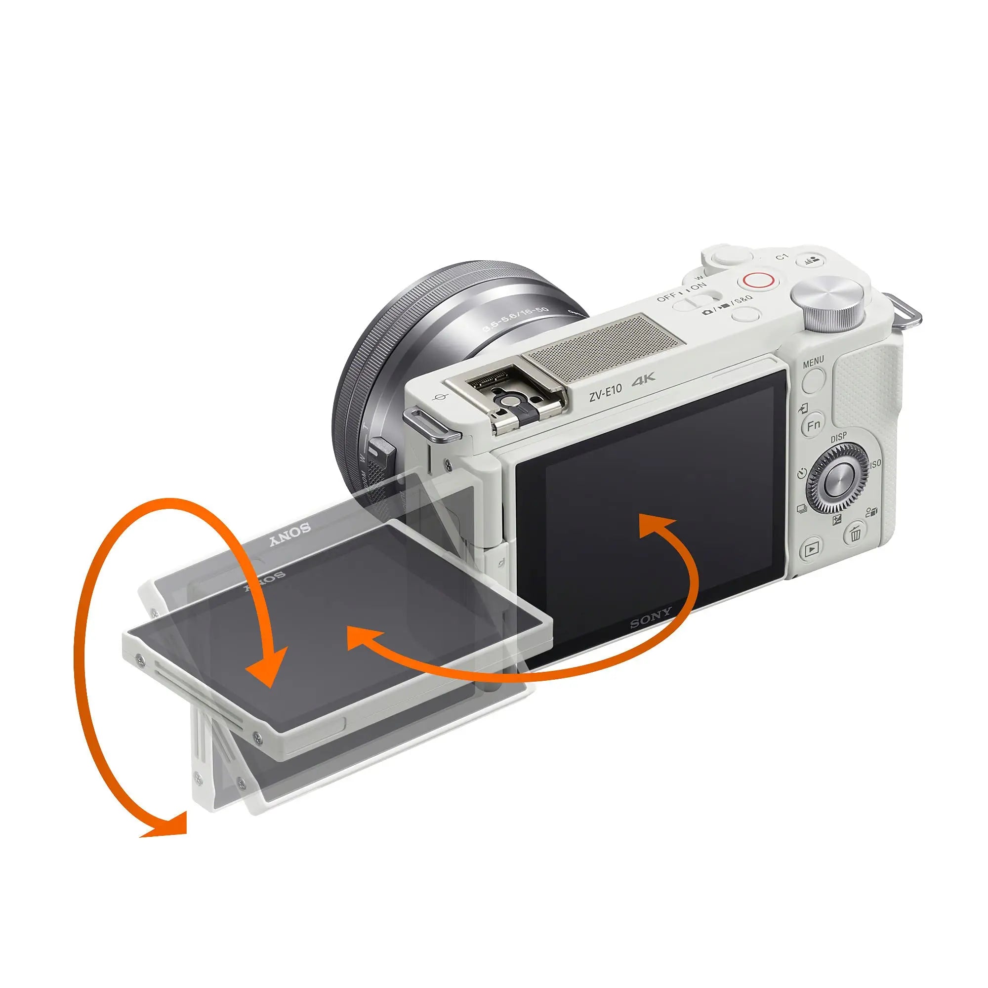 Certified Refurbished - Sony - Alpha ZV-E10 Mirrorless Vlog Camera - Body Only - White SonyBullseye Deals
