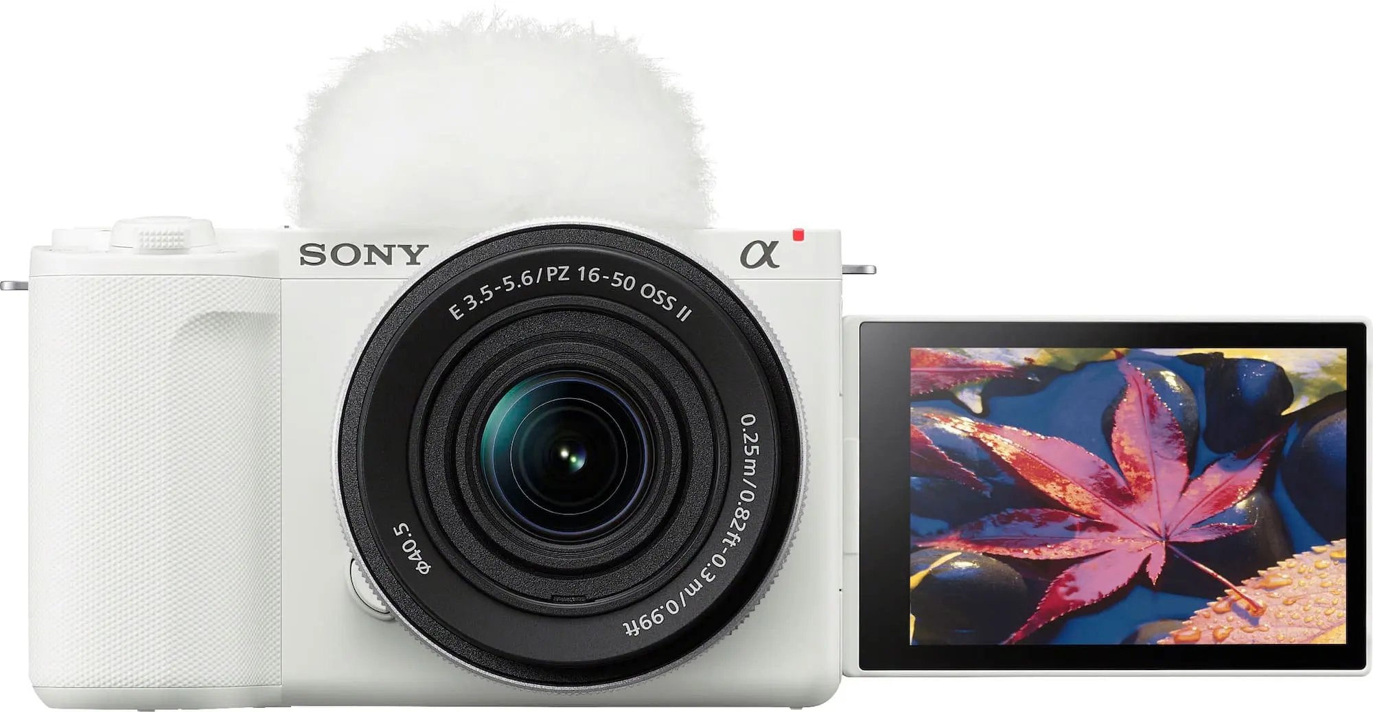 Certified Refurbished - Sony - Alpha ZVE10 II: APS-C Content Creatorsï¿½ Camera Kit - White SonyBullseye Deals
