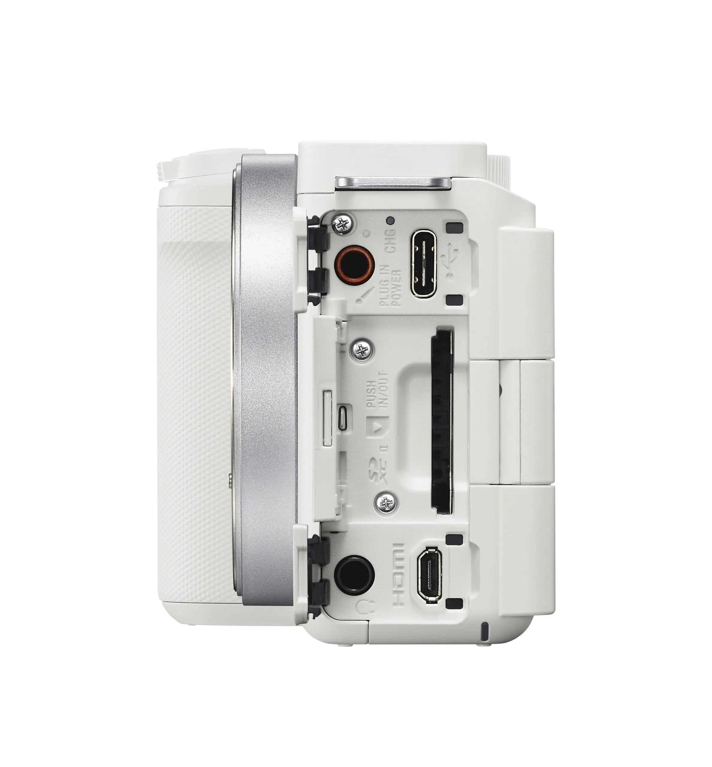 Certified Refurbished - Sony - Alpha ZVE10 II: APS-C Content Creatorsï¿½ Camera Kit - White SonyBullseye Deals