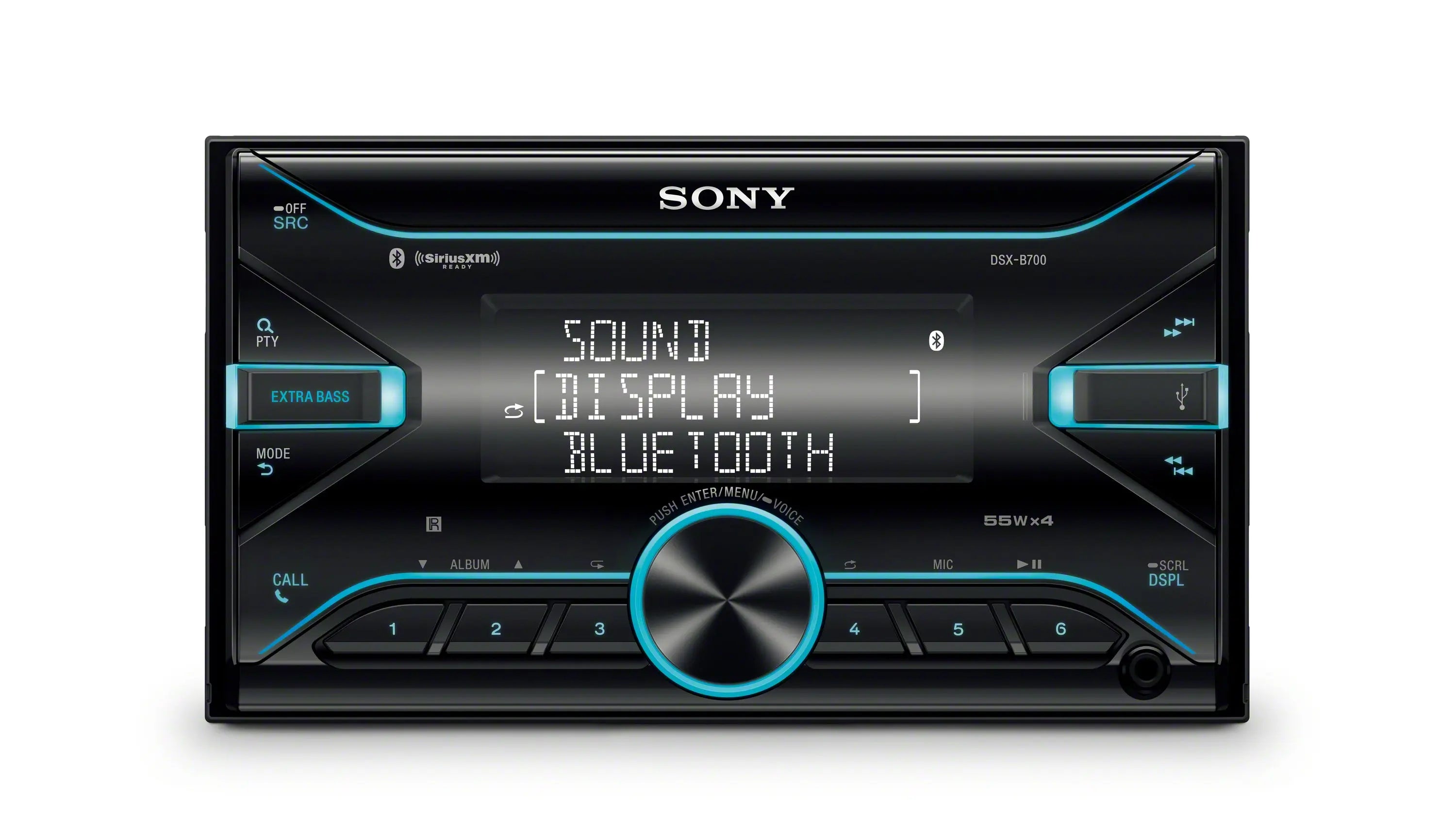 Certified Refurbished - Sony DSXB700 Car Stereo with Dual Bluetooth SonyBullseye Deals