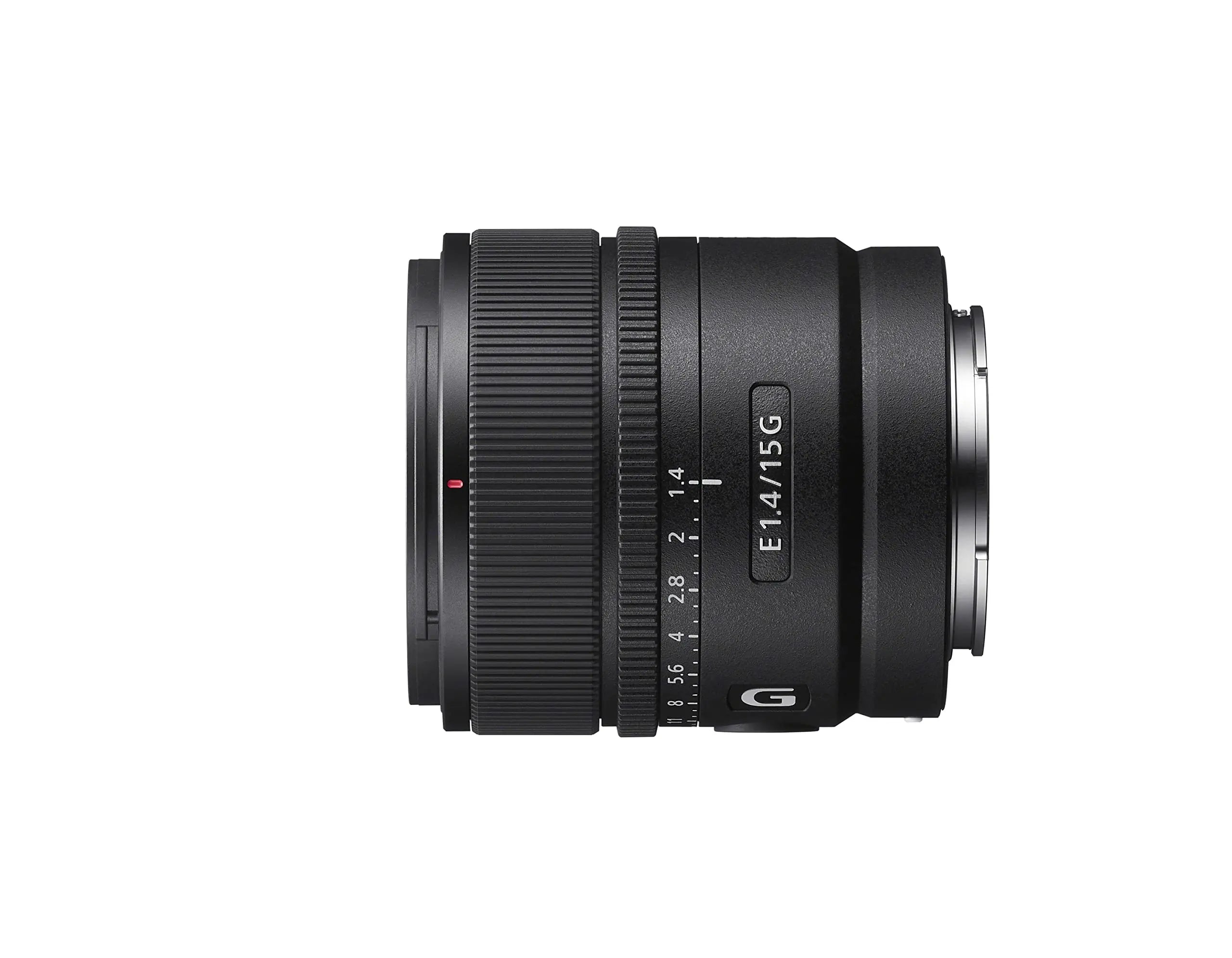 Certified Refurbished - Sony - E 15mm F1.4 G APS-C Large-aperture wide-angle G lens - Black SonyBullseye Deals