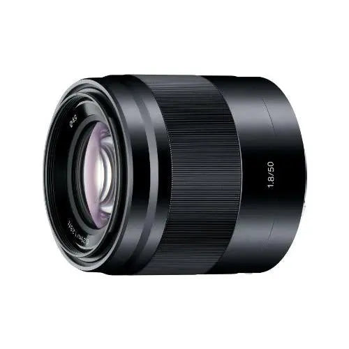 Certified Refurbished - Sony E 50mm f/1.8 E-mount Prime Lens Optical SteadyShot Black - SEL50F18/B SonyBullseye Deals