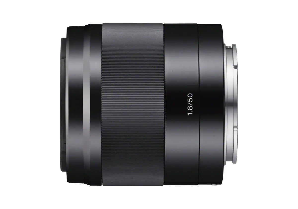 Certified Refurbished - Sony E 50mm f/1.8 E-mount Prime Lens Optical SteadyShot Black - SEL50F18/B SonyBullseye Deals