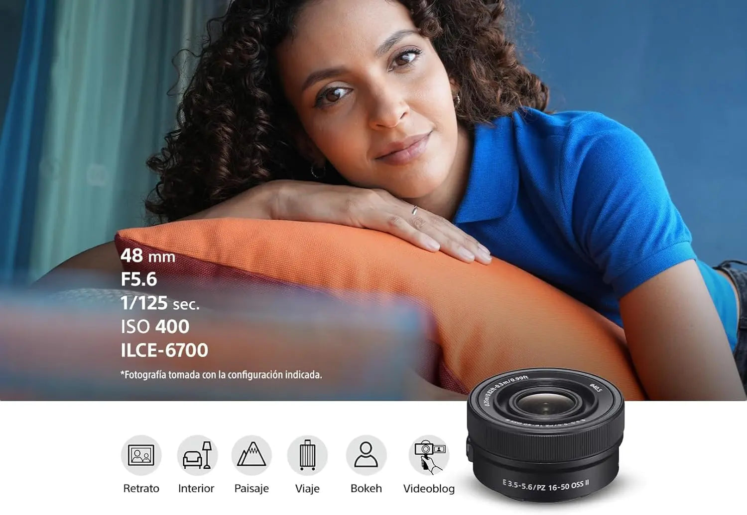 Certified Refurbished - Sony E PZ 16-50mm F3.5-5.6 OSS II Compact APS-C Standard Power Zoom Lens (SELP16502) SonyBullseye Deals