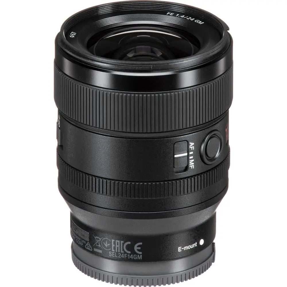 Certified Refurbished - Sony E-mount FE 24mm F1.4 GM Full Frame Wide-angle Prime Lens (SEL24F14GM) SonyBullseye Deals
