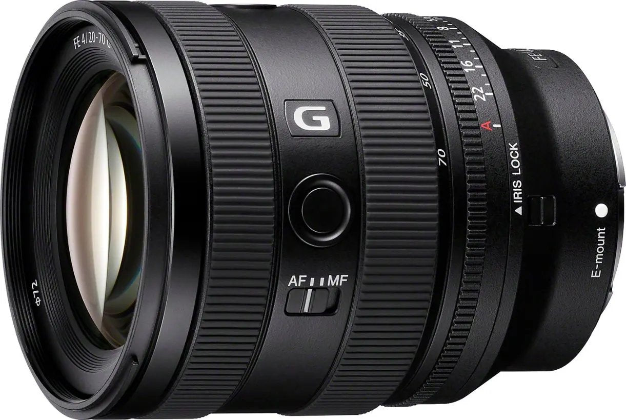 Certified Refurbished - Sony - FE 20-70mm F4 G Full Frame Standard Zoom Lens for E-mount Cameras - Black SonyBullseye Deals