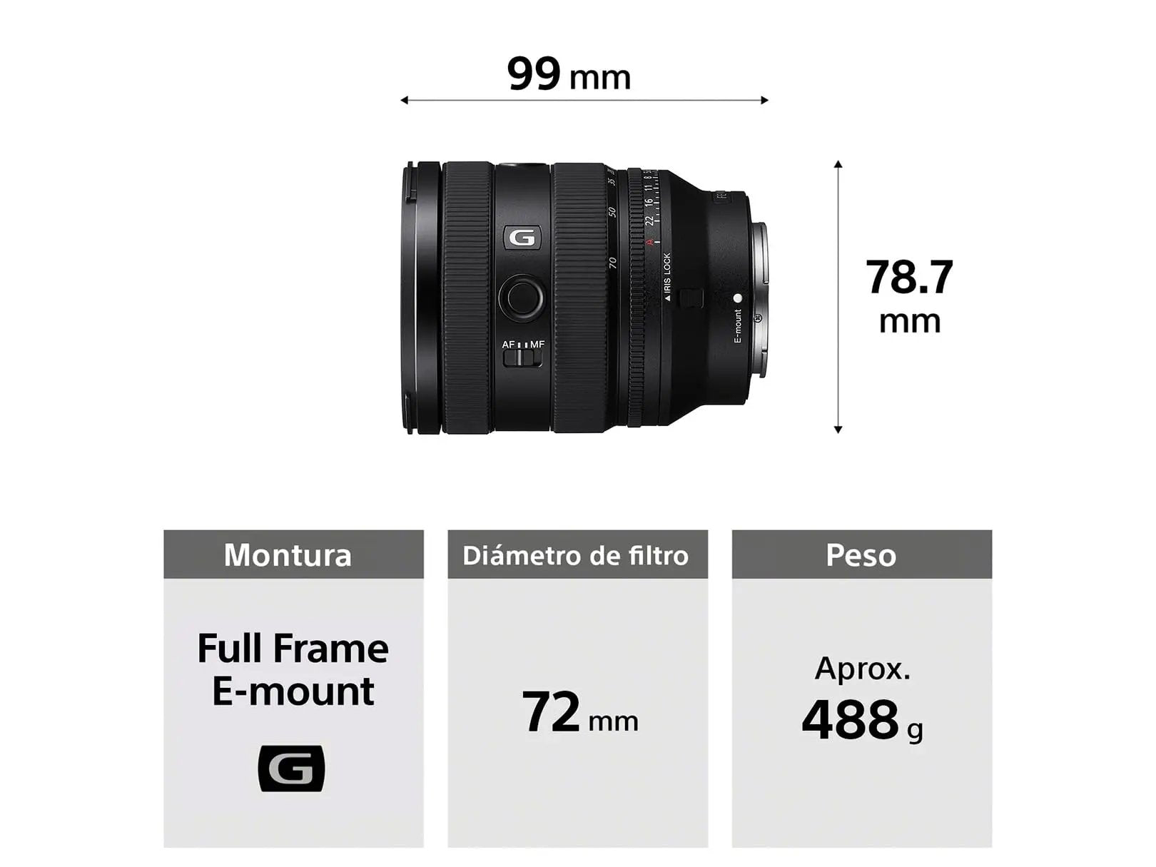 Certified Refurbished - Sony - FE 20-70mm F4 G Full Frame Standard Zoom Lens for E-mount Cameras - Black SonyBullseye Deals