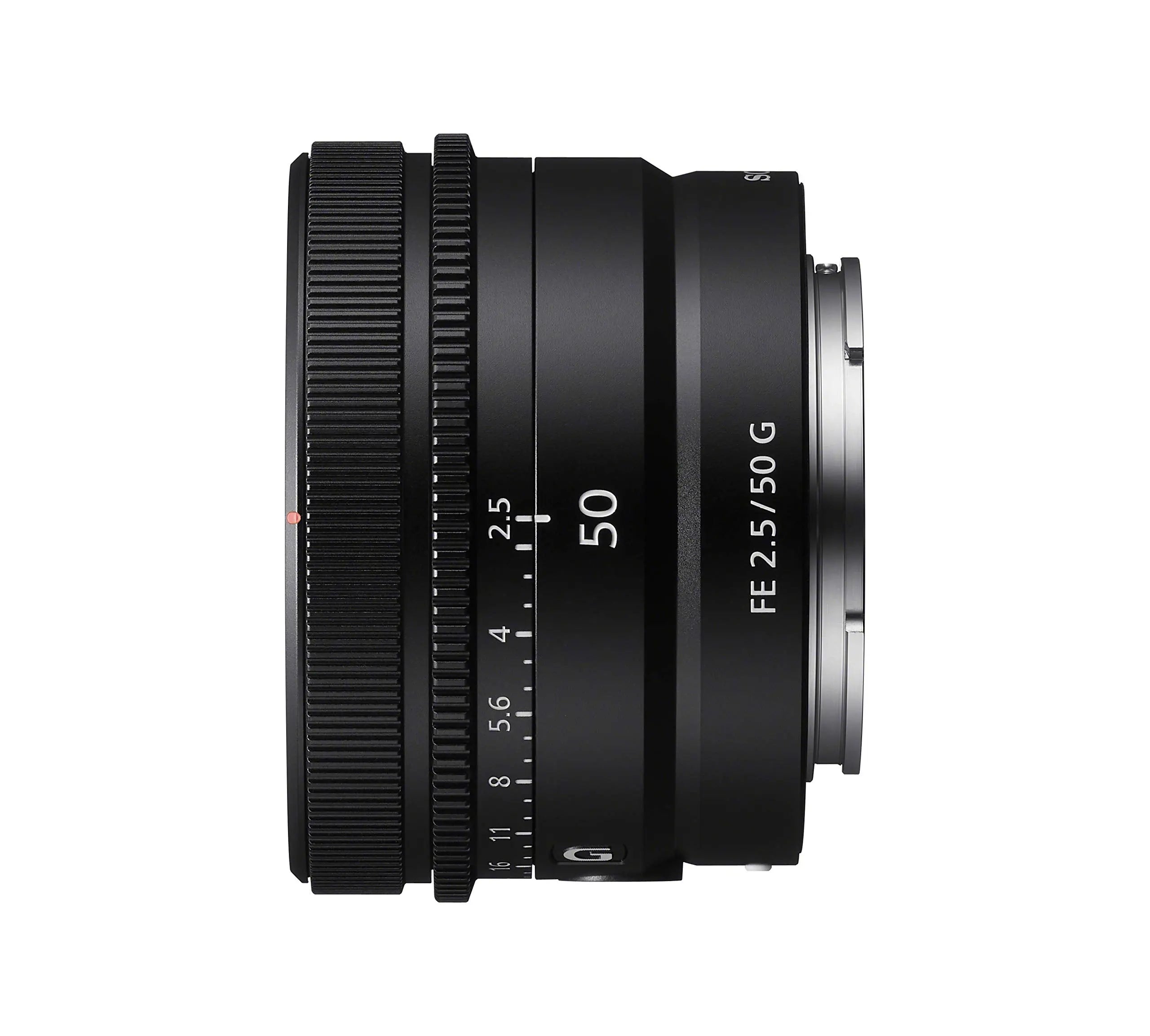 Certified Refurbished - Sony FE 50mm F2.5 G Full-frame G Lens - SEL50F25G SonyBullseye Deals