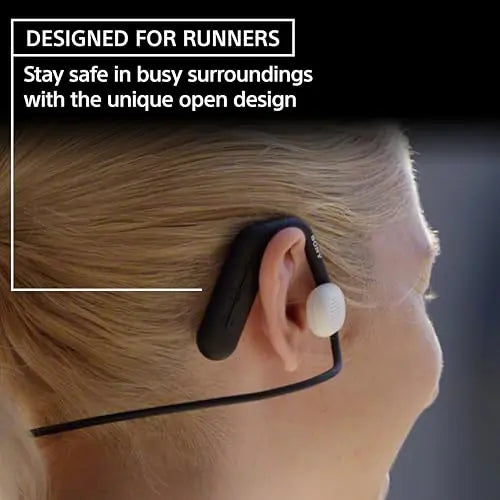 Certified Refurbished - Sony Float Run Off-Ear Wireless Headphones (WIOE610/B) - Black SonyBullseye Deals