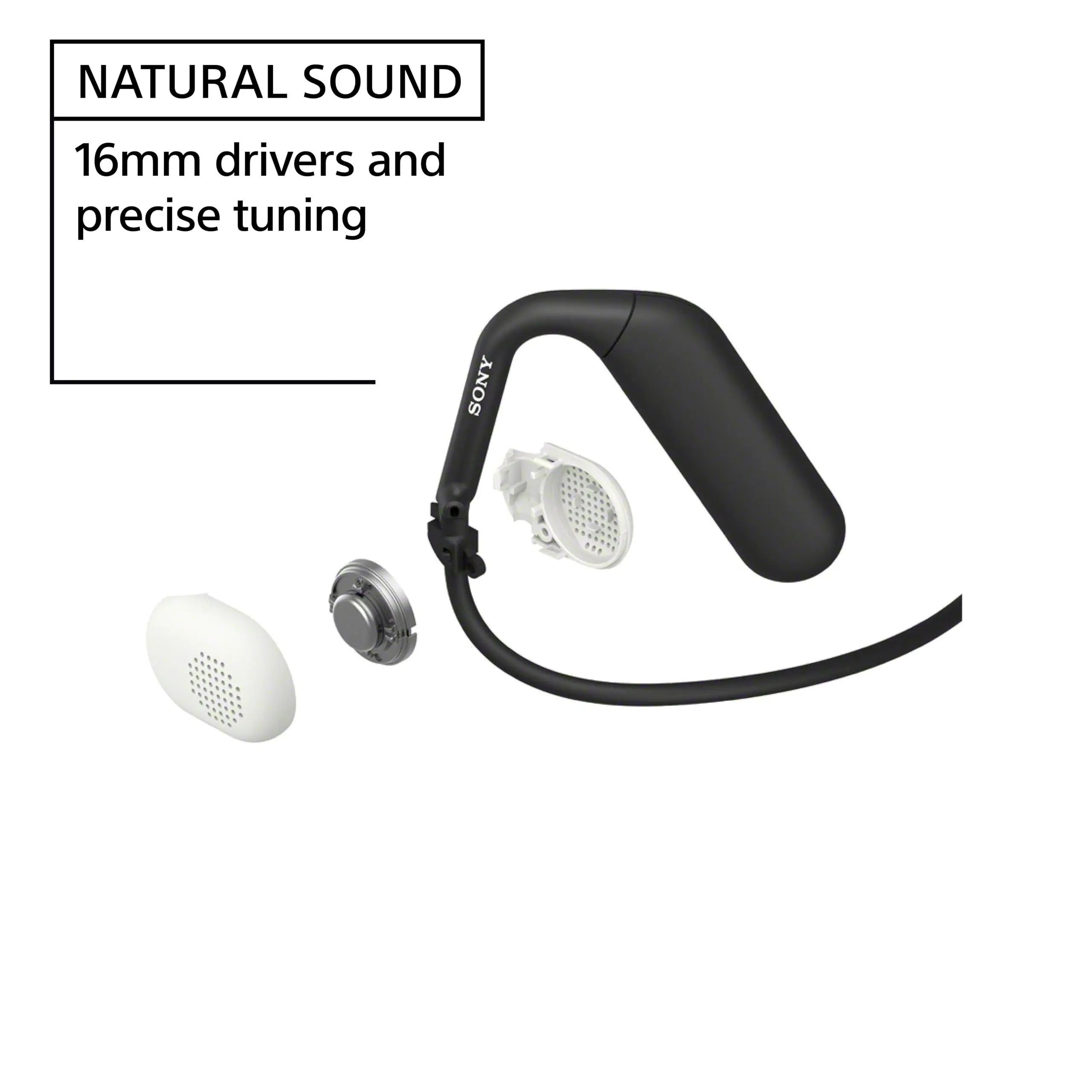 Certified Refurbished - Sony Float Run Off-Ear Wireless Headphones (WIOE610/B) - Black SonyBullseye Deals