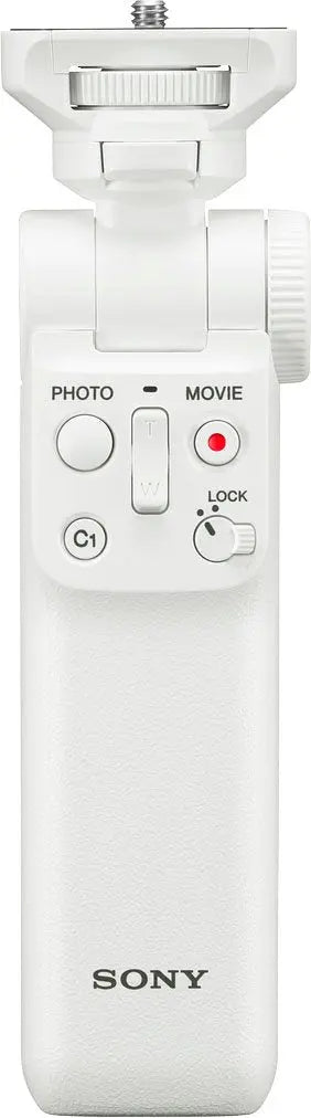 Certified Refurbished - Sony - GPVPT2BT/W Wireless Bluetooth Shooting Grip and Tripod - White SonyBullseye Deals