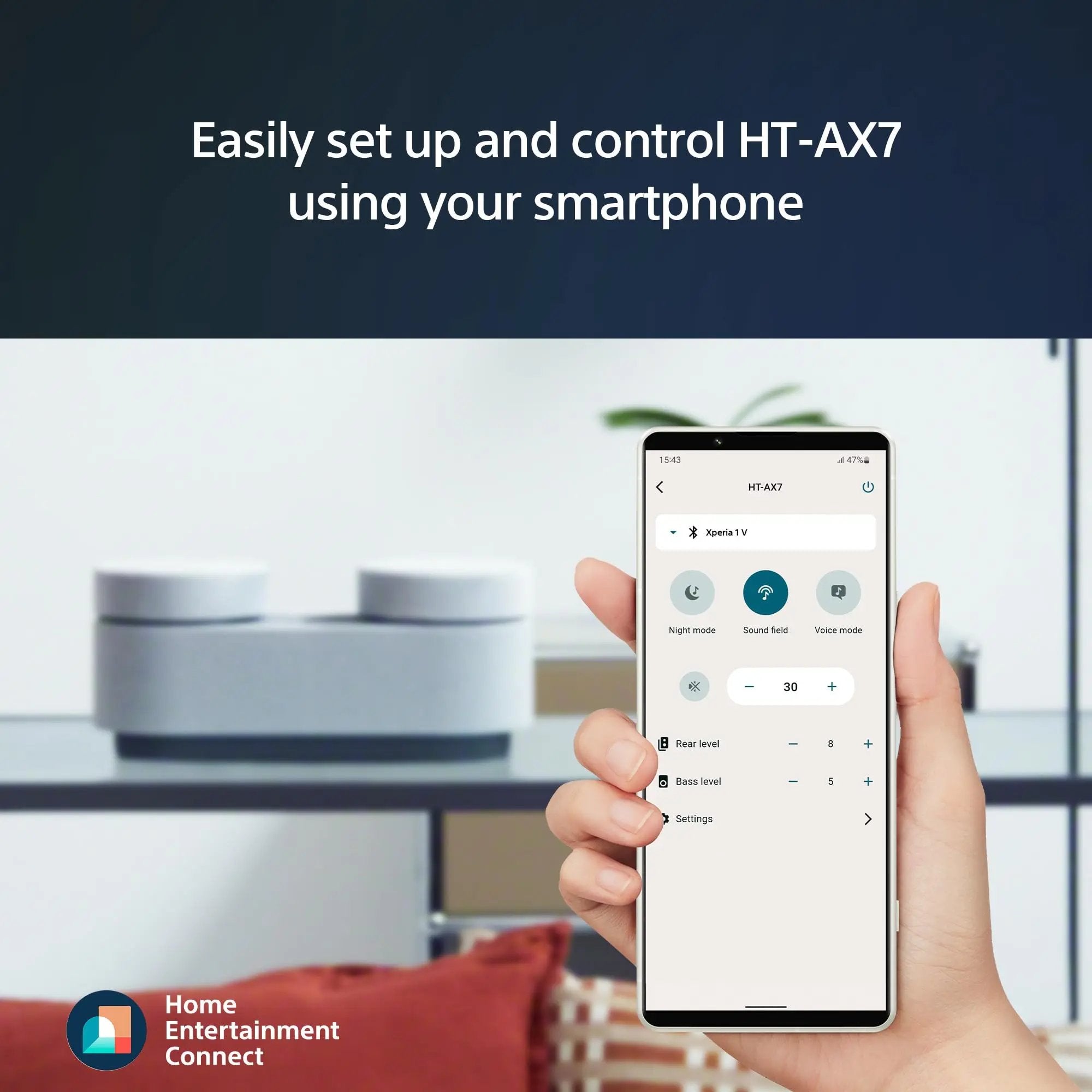 Certified Refurbished - Sony HT-AX7 Portable Theater System with 360 Spatial Sound Mapping SonyBullseye Deals