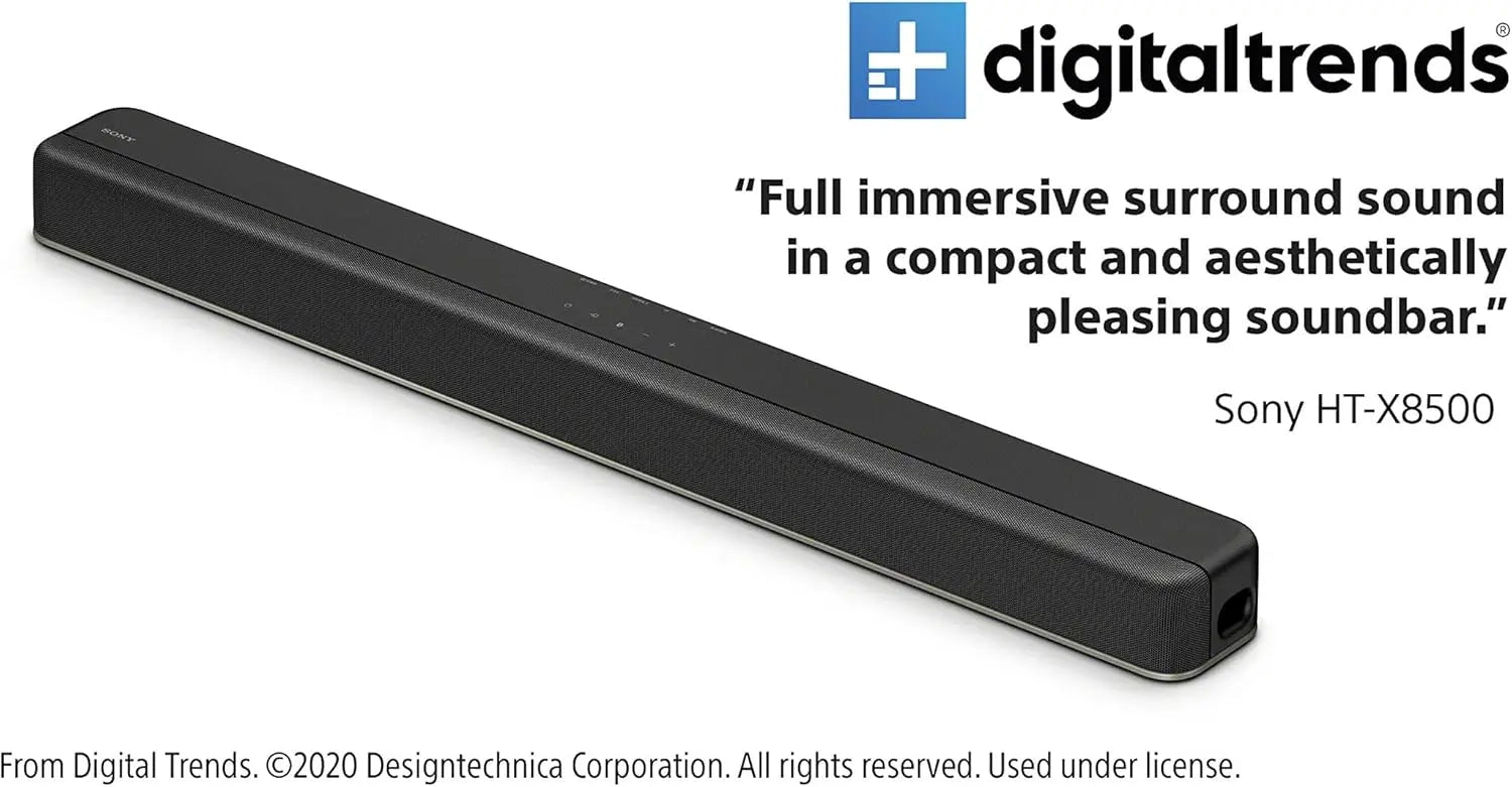 Certified Refurbished - Sony HT-X8500 2.1ch Dolby Atmos/DTS:X Soundbar with built-in subwoofer SonyBullseye Deals
