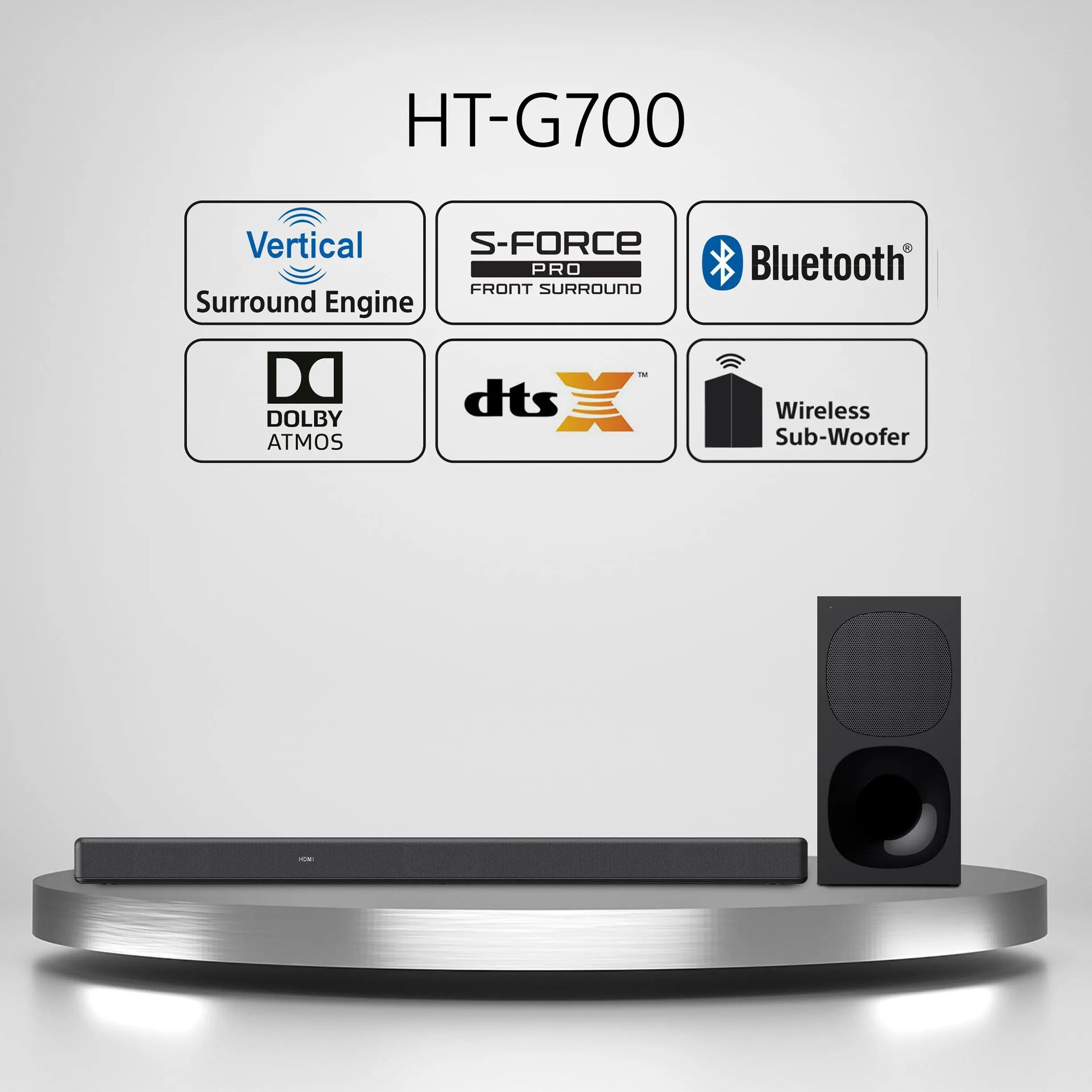 Certified Refurbished - Sony HTG700 3.1CH DOLBY ATMOS / DTS:X SOUNDBAR WITH BLUETOOTH SonyBullseye Deals