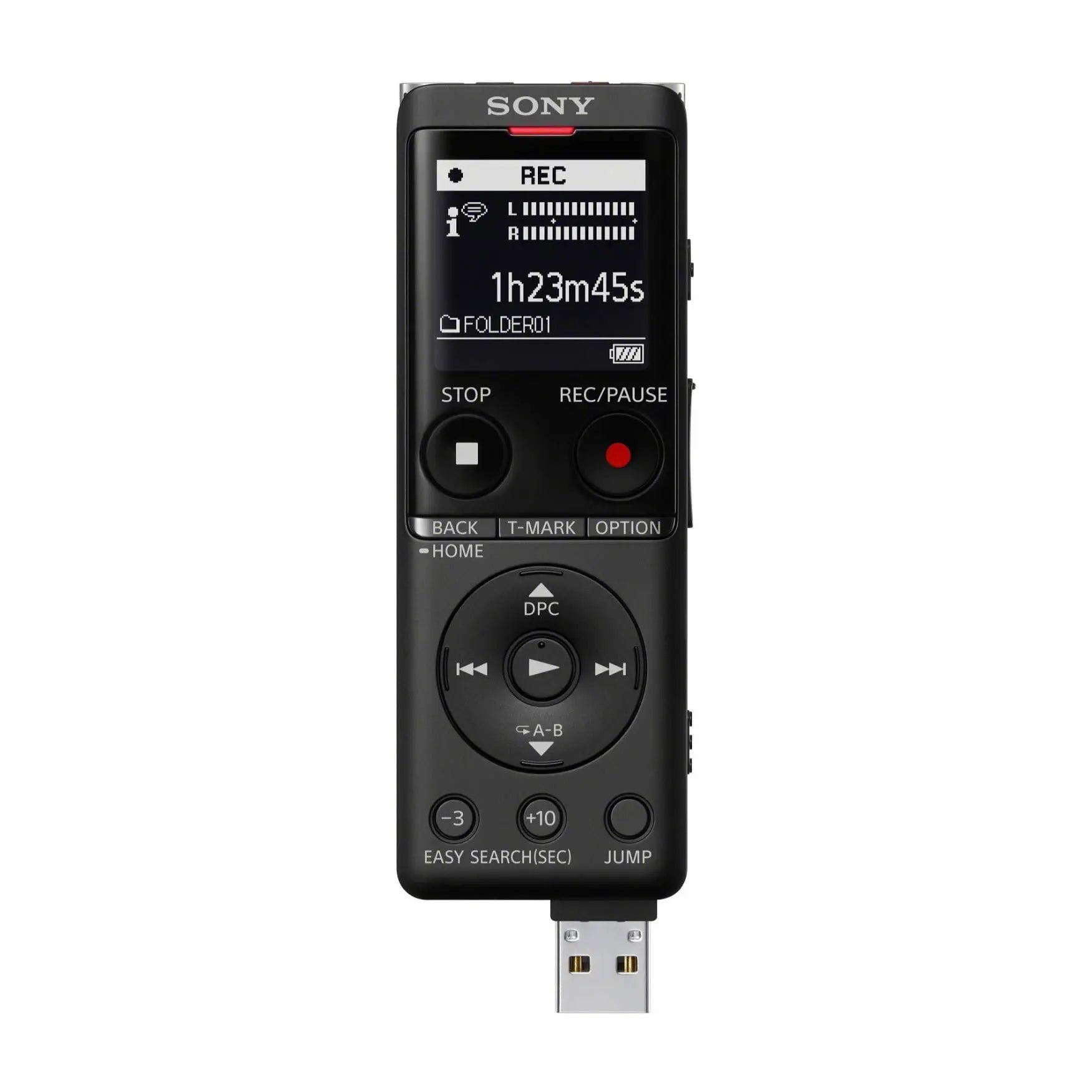 Certified Refurbished - Sony ICDUX570BLK UX570 Digital Voice Recorder SonyBullseye Deals