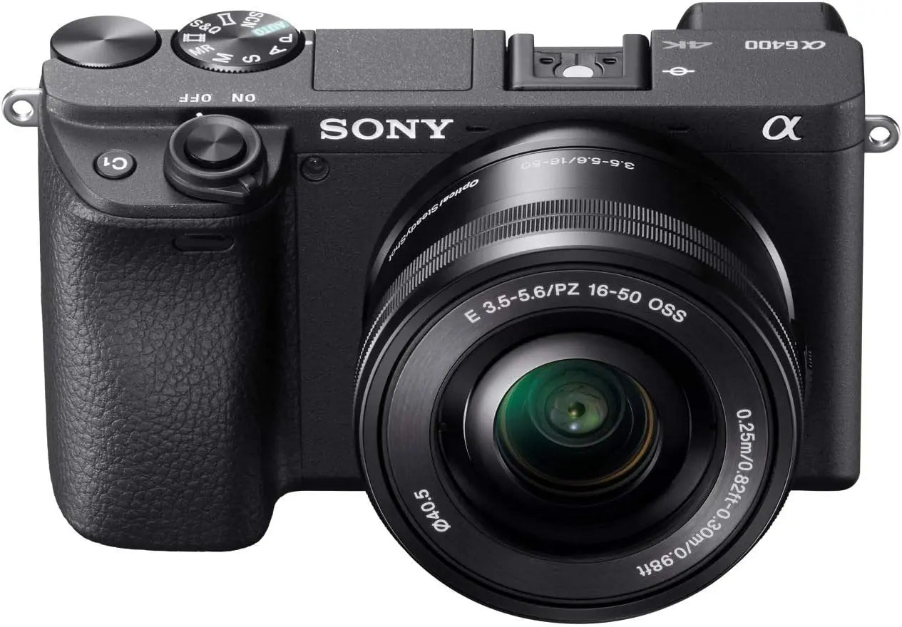 Certified Refurbished - Sony ILCE-6400L/B a6400 Mirrorless APS-C Interchangeable-Lens Camera with 16-50mm lens SonyBullseye Deals