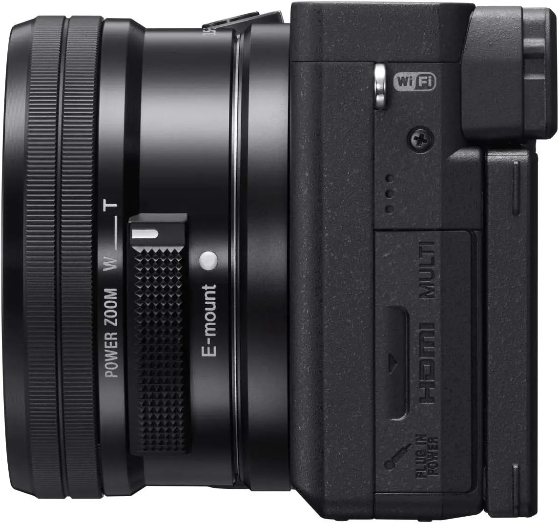 Certified Refurbished - Sony ILCE-6400L/B a6400 Mirrorless APS-C Interchangeable-Lens Camera with 16-50mm lens SonyBullseye Deals