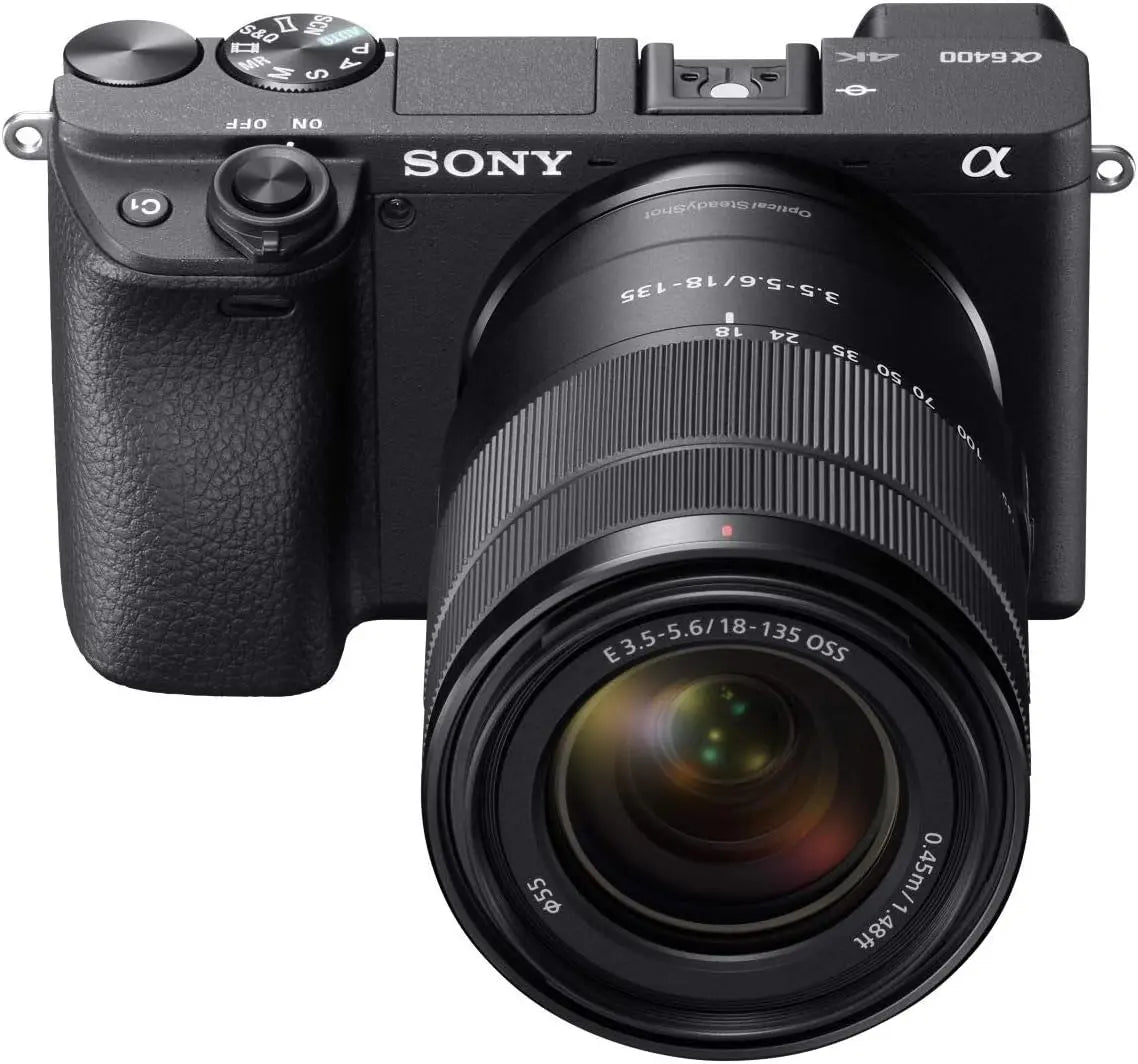 Certified Refurbished - Sony ILCE-6400M/B a6400 Mirrorless APS-C Camera with 18-135mm lens SonyBullseye Deals