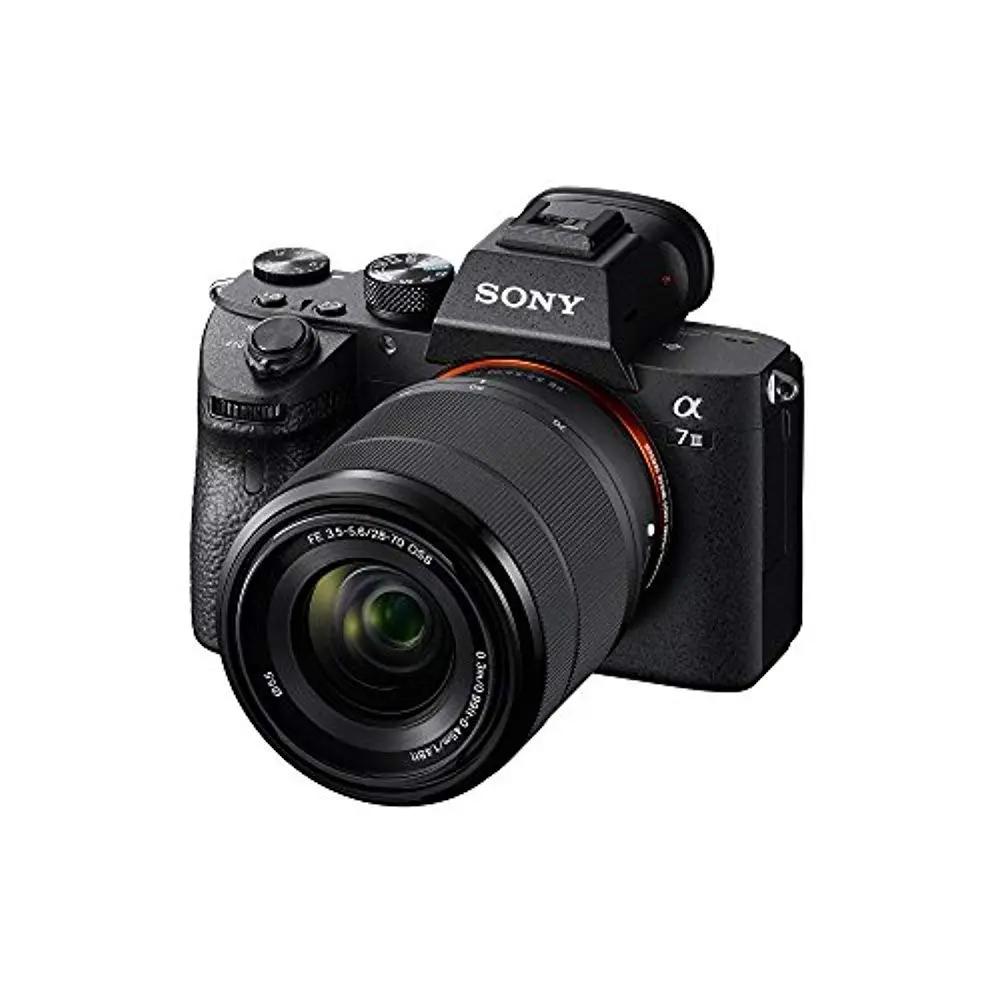 Certified Refurbished - Sony ILCE-7M3K/B a7 III 24.2MP Full Frame Mirrorless Camera w 28-70mm Lens SonyBullseye Deals