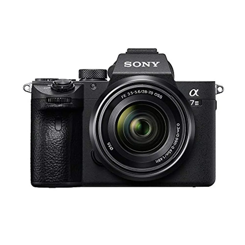 Certified Refurbished - Sony ILCE-7M3K/B a7 III 24.2MP Full Frame Mirrorless Camera w 28-70mm Lens SonyBullseye Deals