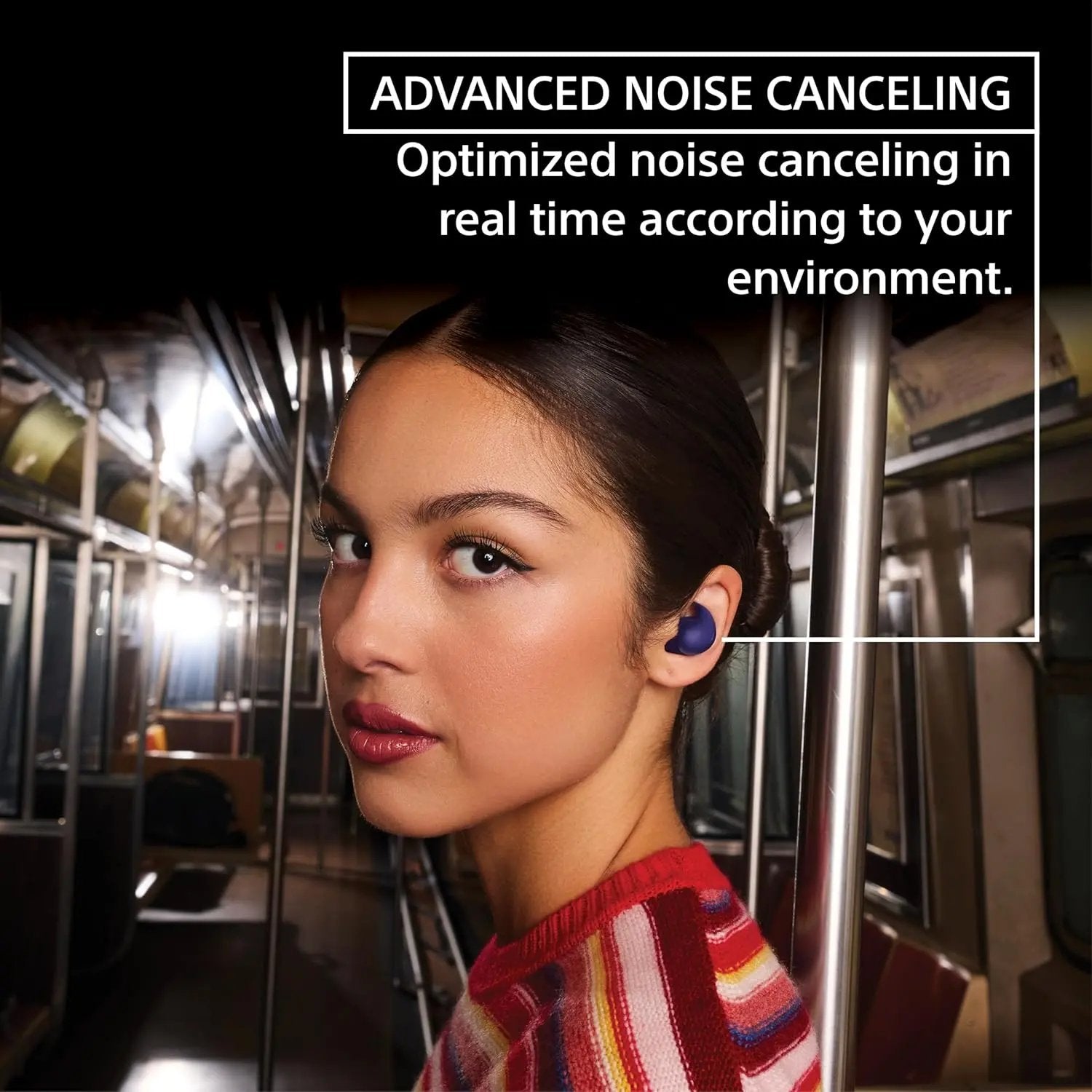 Certified Refurbished - Sony - LinkBuds Fit True Wireless Noise Canceling Earbuds - Violet SonyBullseye Deals