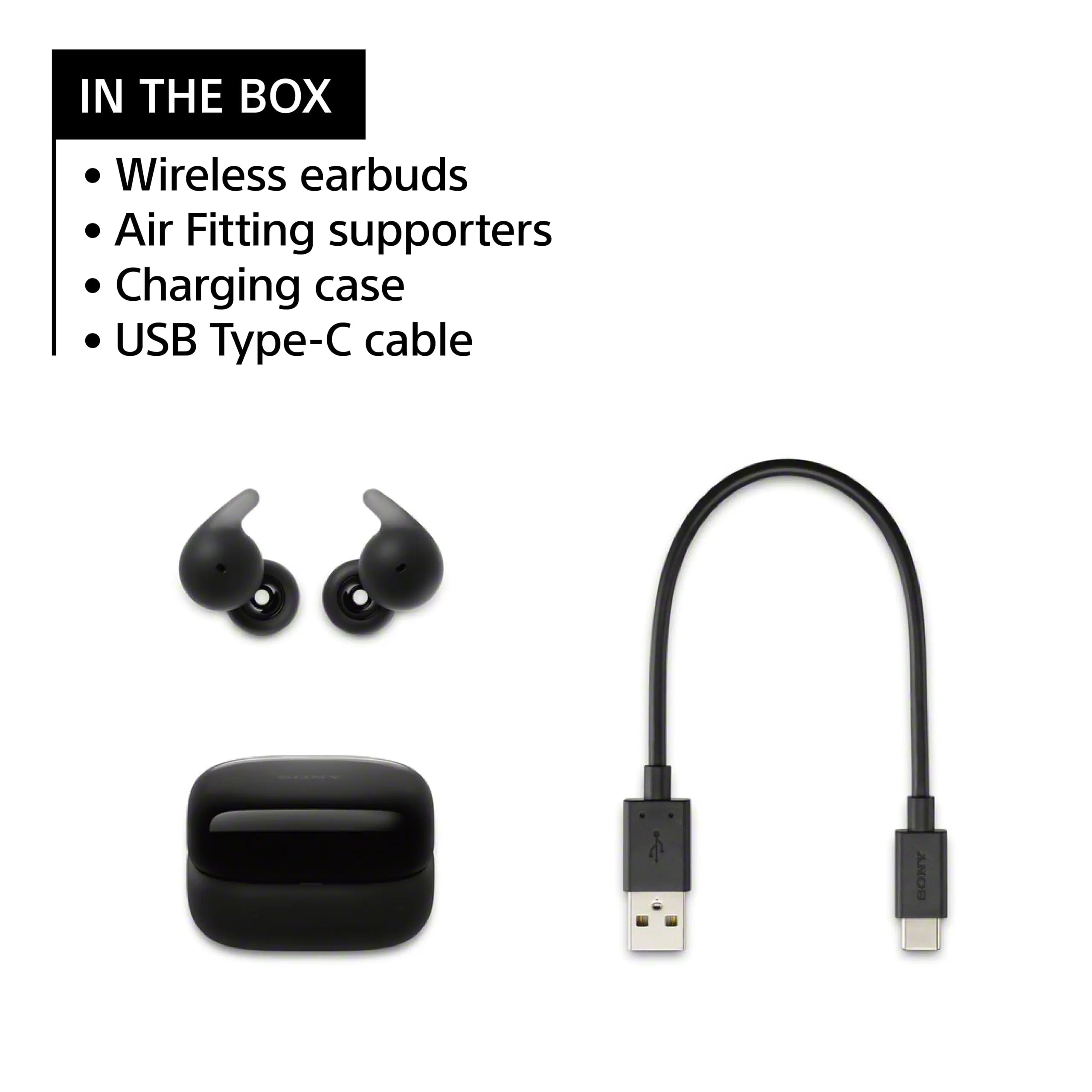 Certified Refurbished - Sony - LinkBuds Open True Wireless Earbuds - Black SonyBullseye Deals