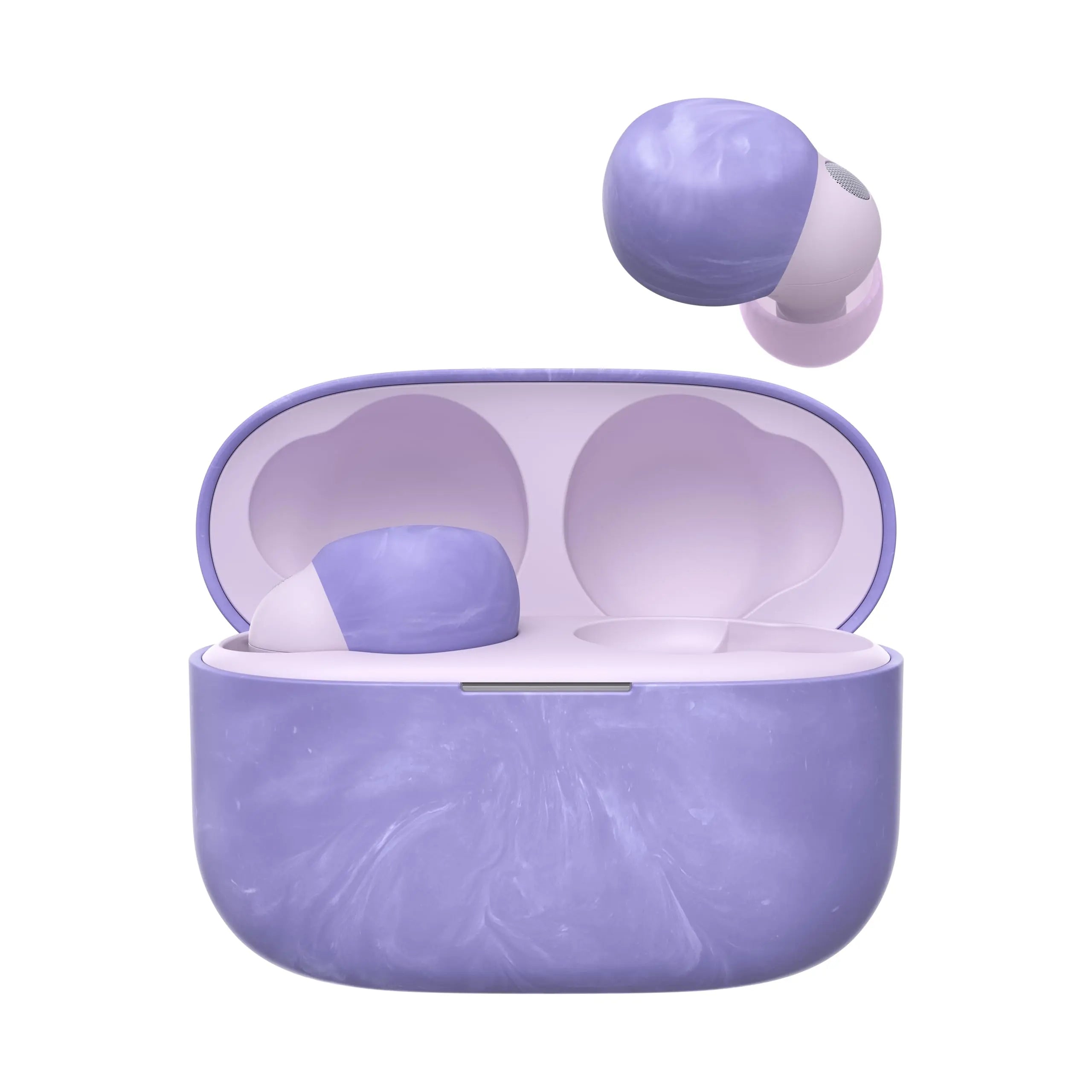 Certified Refurbished - Sony - LinkBuds S True Wireless Noise Canceling Earbuds - Violet SonyBullseye Deals