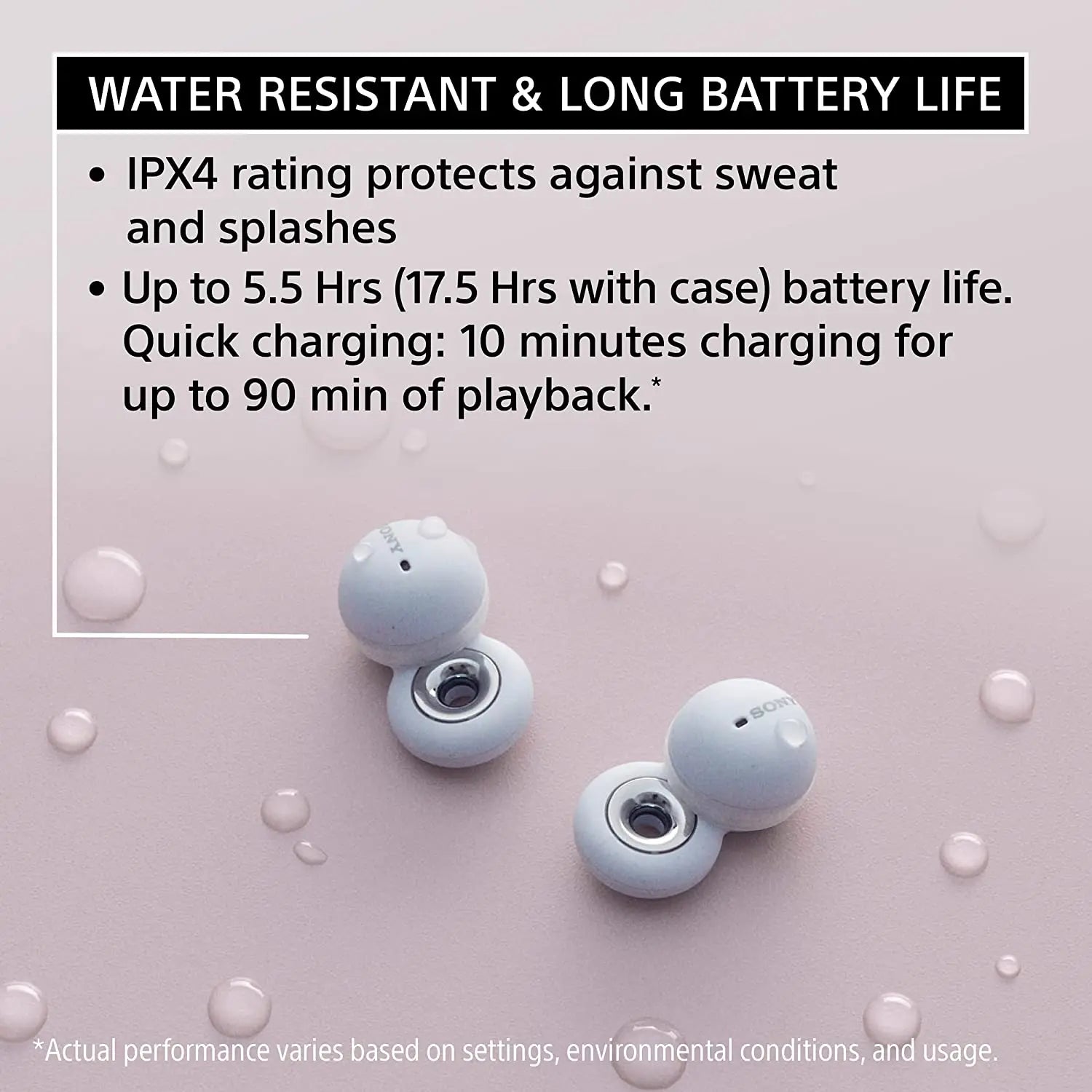 Certified Refurbished - Sony LinkBuds Truly Wireless Earbuds - WFL900/W SonyBullseye Deals