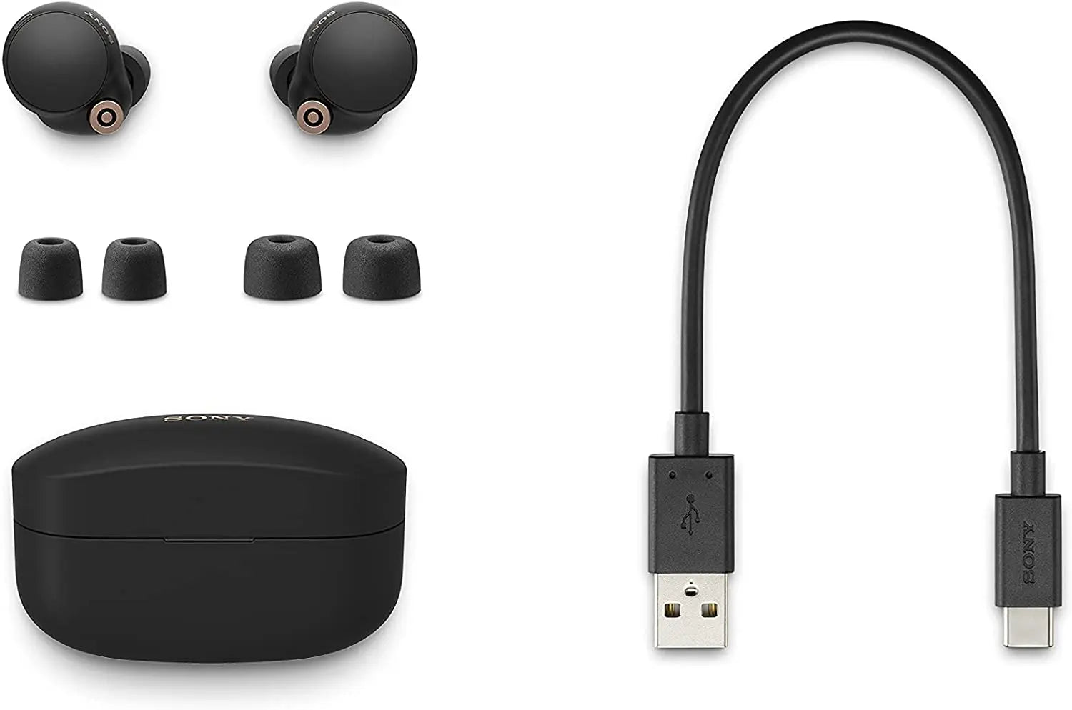 Certified Refurbished - Sony Noise-Cancelling True Wireless Bluetooth Earbuds WF-1000XM4 - Black SonyBullseye Deals