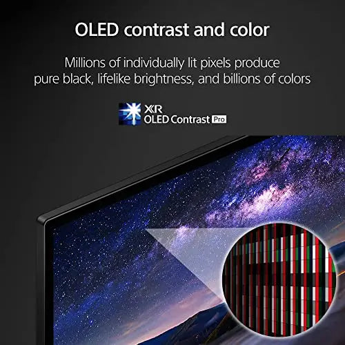 Certified Refurbished - Sony OLED 65 inch BRAVIA XR A80L Series 4K Ultra HD TV: Smart Google TV SonyBullseye Deals