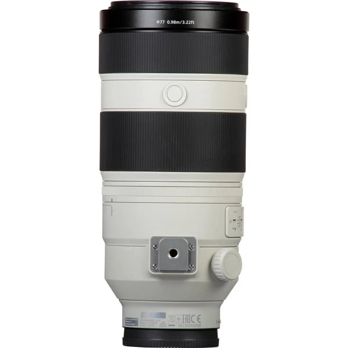 Certified Refurbished - Sony SEL100400GM FE 100-400mm F4.5-5.6 GM Super Telephoto Zoom Lens SonyBullseye Deals