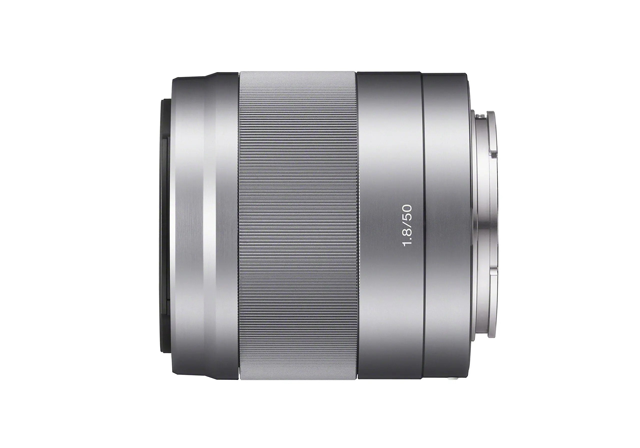 Certified Refurbished - Sony SEL50F18 50mm f/1.8 Lens | Silver SonyBullseye Deals