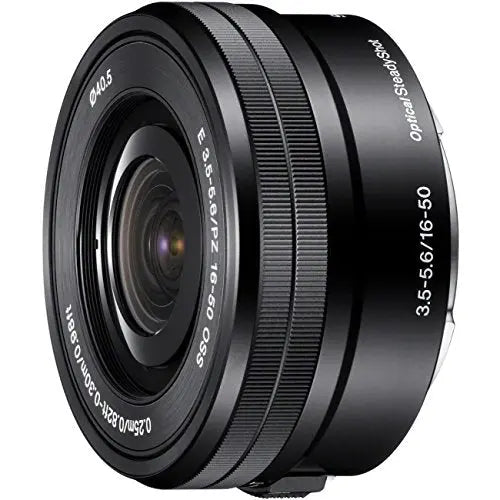Certified Refurbished - Sony SELP1650 E PZ 16-50mm F3.5-5.6 OSS E-mount Power Zoom Lens SonyBullseye Deals