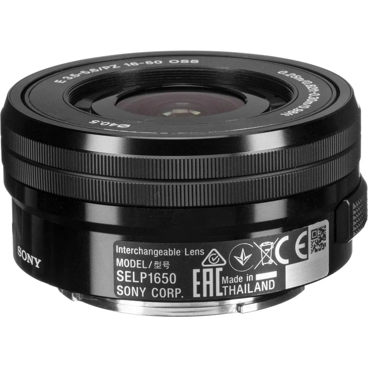 Certified Refurbished - Sony SELP1650 E PZ 16-50mm F3.5-5.6 OSS E-mount Power Zoom Lens SonyBullseye Deals