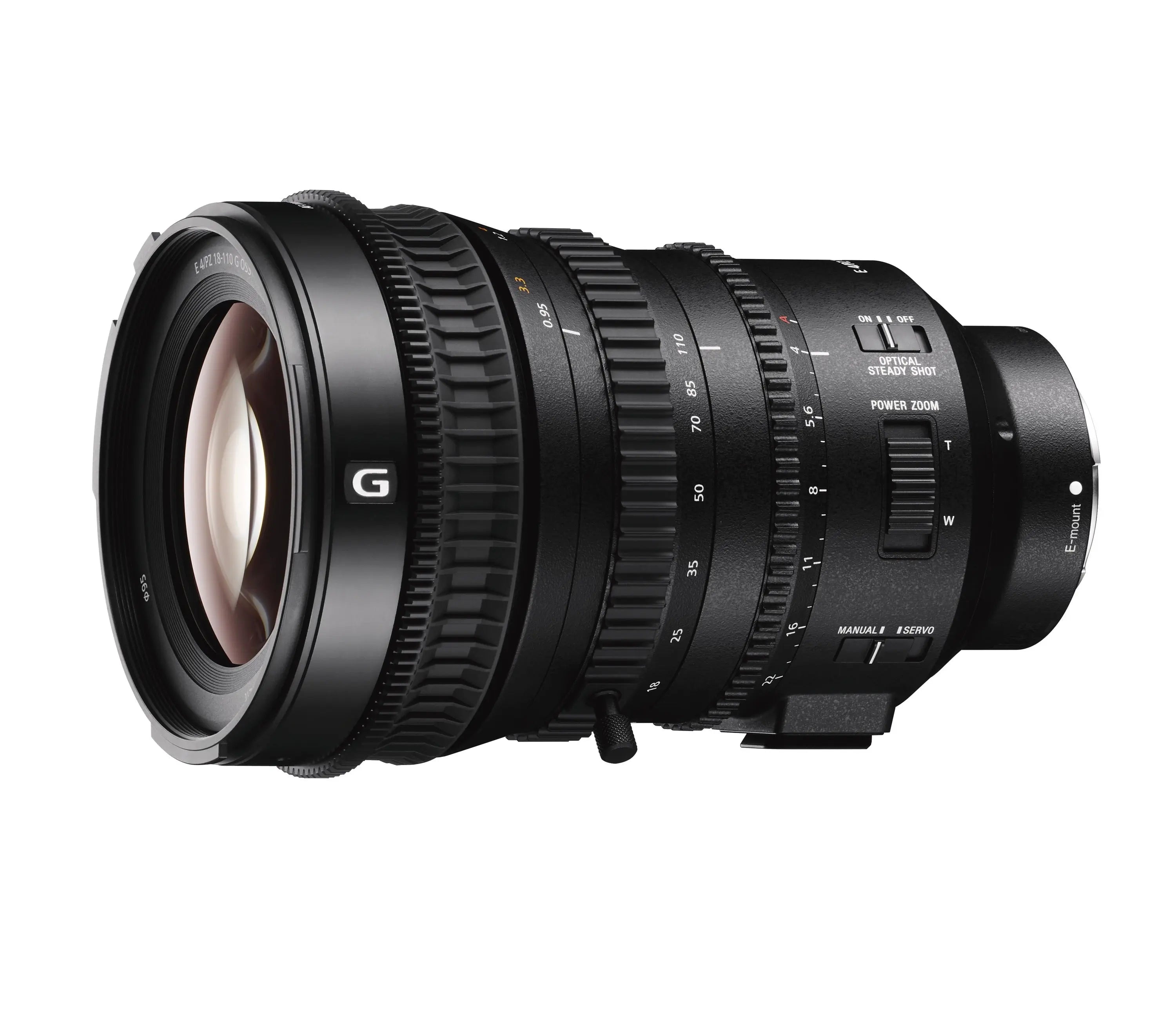 Certified Refurbished - Sony SELP18110G 18-110mm APS C / Super35 E-mount Power Zoom Lens SonyBullseye Deals
