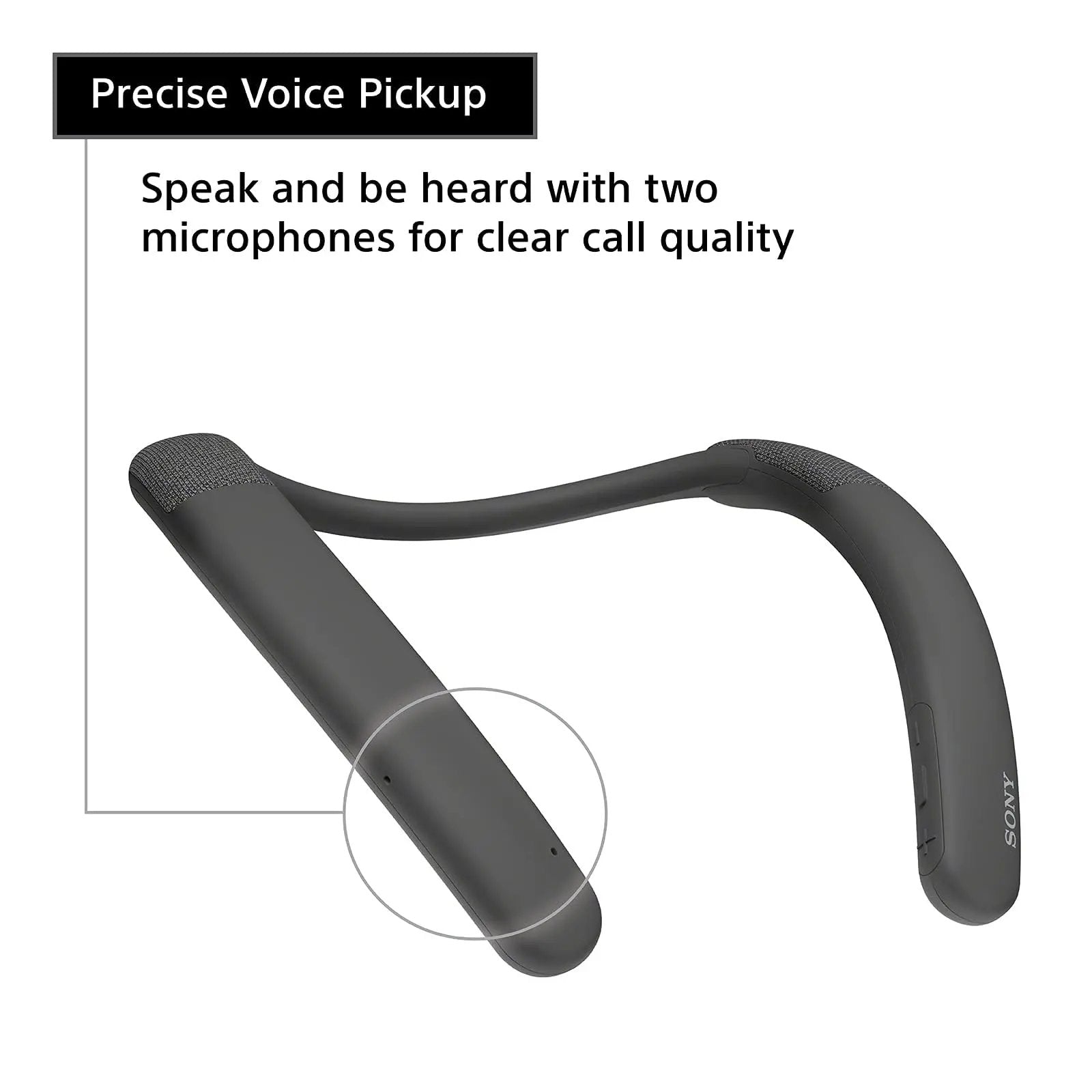 Certified Refurbished - Sony SRS-NB10 Wireless Neckband Bluetooth Speaker - White SonyBullseye Deals