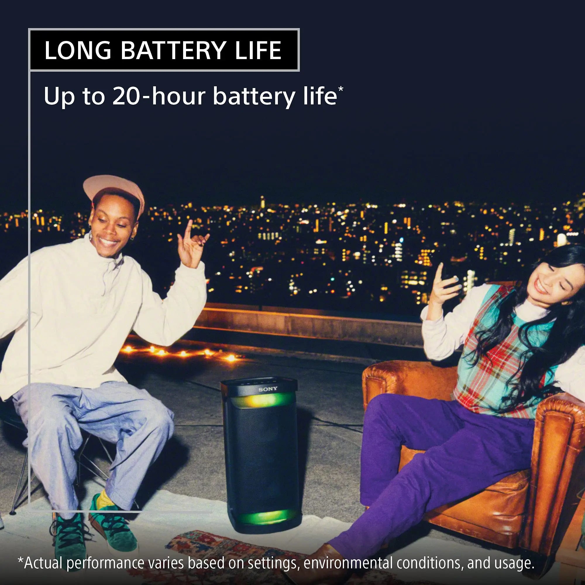 Certified Refurbished - Sony SRS-XP500 X-Series Wireless Portable Bluetooth Karaoke Party-Speaker SonyBullseye Deals