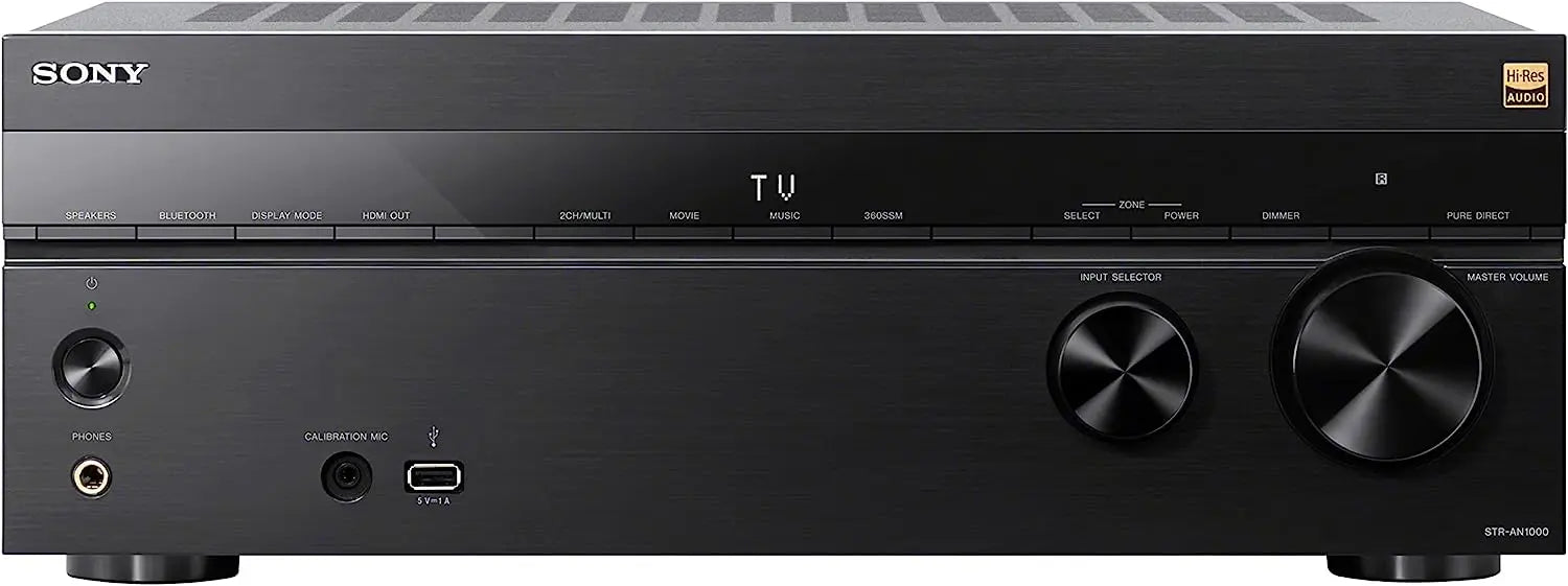 Certified Refurbished - Sony STR-AN1000 7.2 CH Surround Sound Home Theater 8K A/V Receiver SonyBullseye Deals