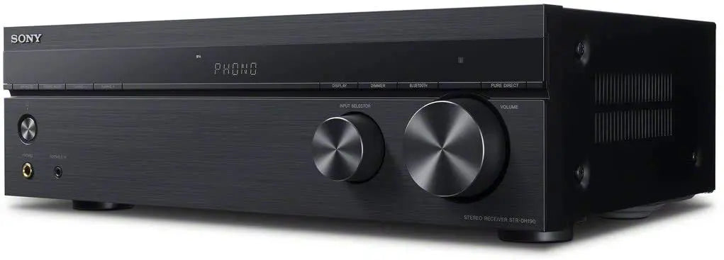 Certified Refurbished - Sony STR-DH190 Stereo Receiver with Phono Input and Bluetooth Connectivity SonyBullseye Deals
