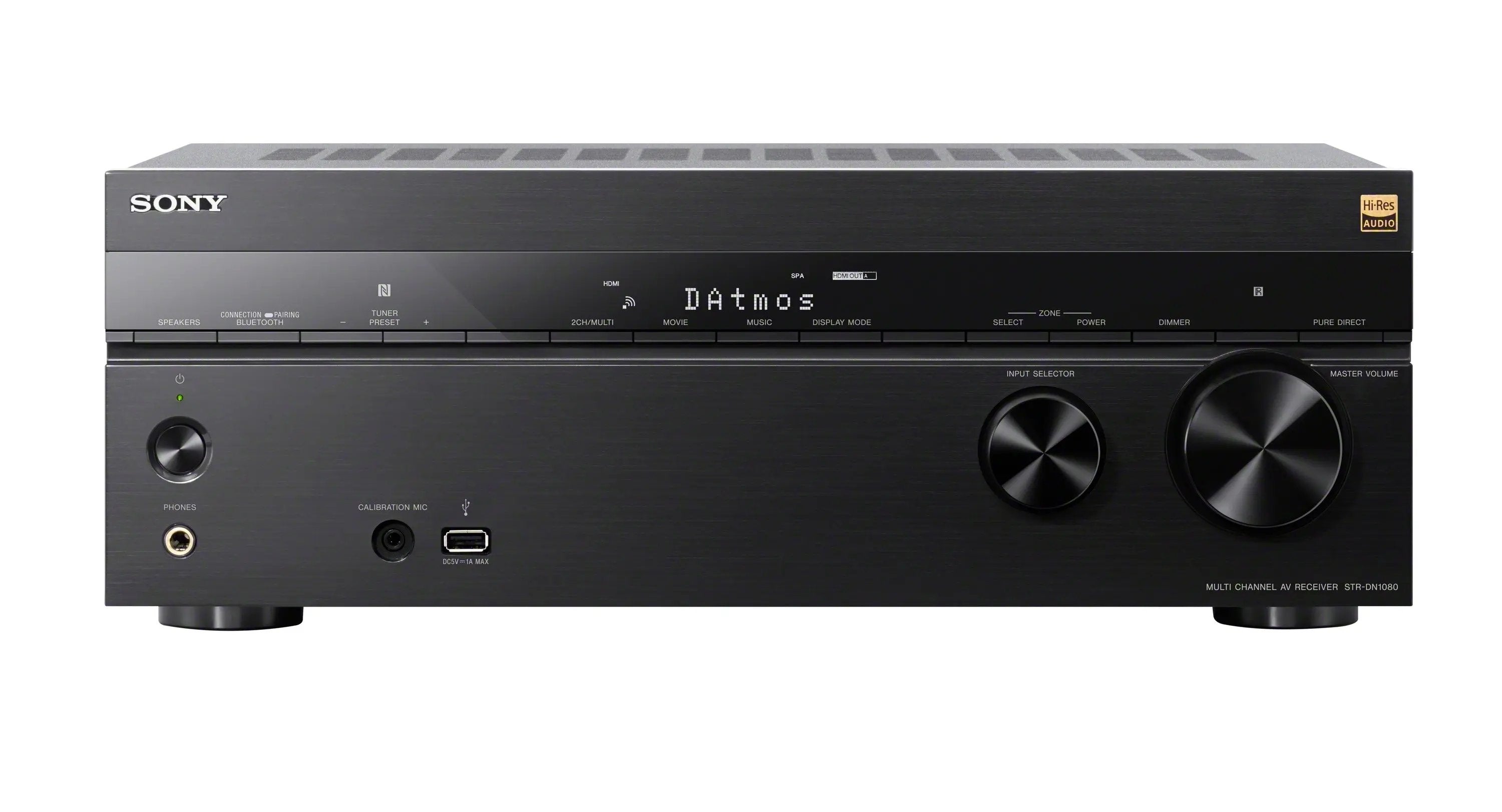 Certified Refurbished - Sony STR-DN1080 7.2ch 4K Dolby Atmos Wi-Fi Network AV Receiver 6-in/2-out HDMI SonyBullseye Deals