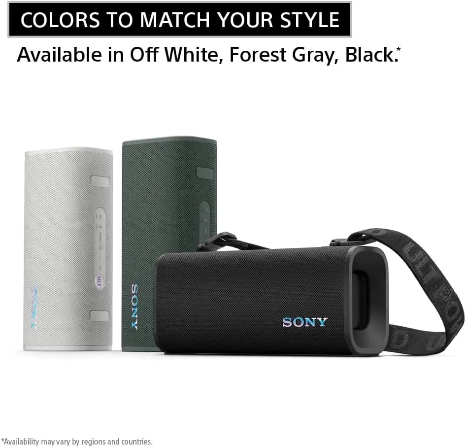 Certified Refurbished - Sony ULT FIELD 3 Wireless Speaker Off White - SRS-ULT30/W SonyBullseye Deals