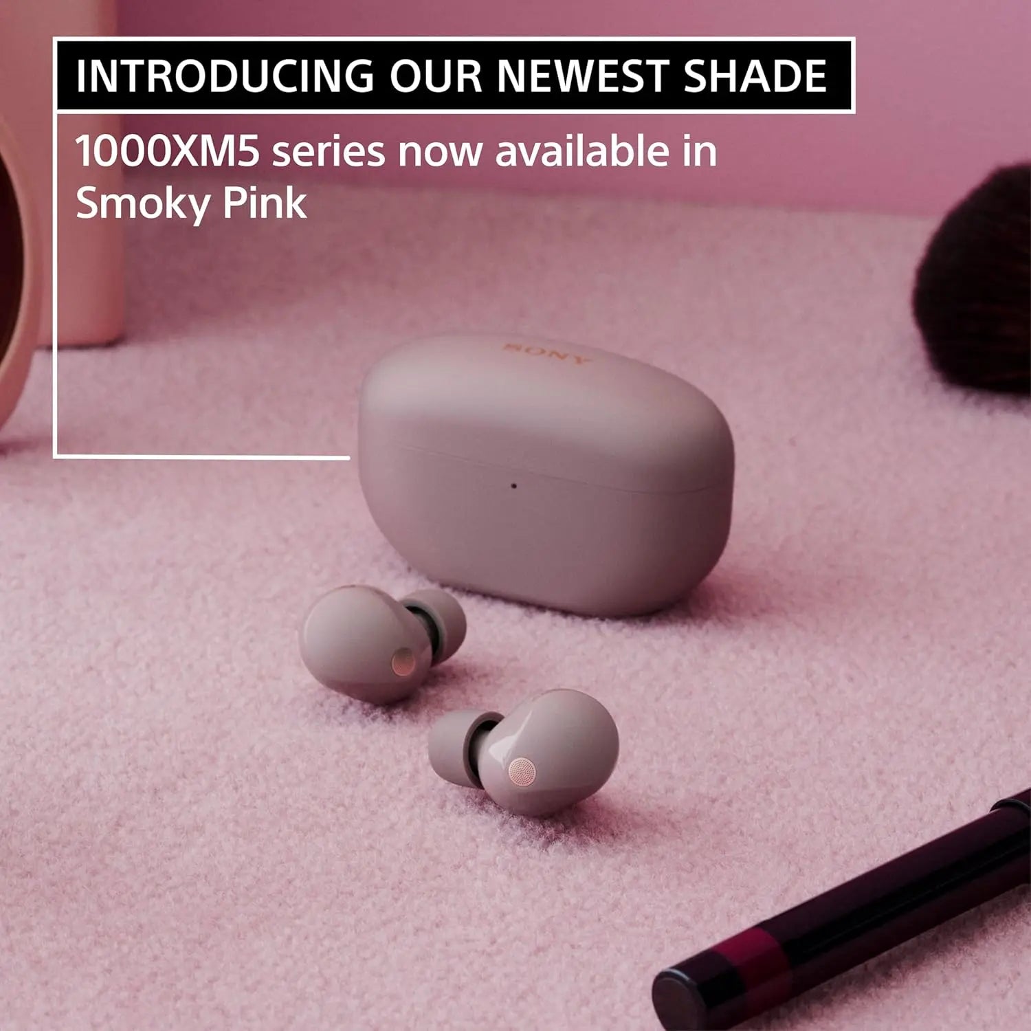 Certified Refurbished - Sony - WF1000XM5 True Wireless Noise Cancelling Earbuds - Smoky Pink SonyBullseye Deals