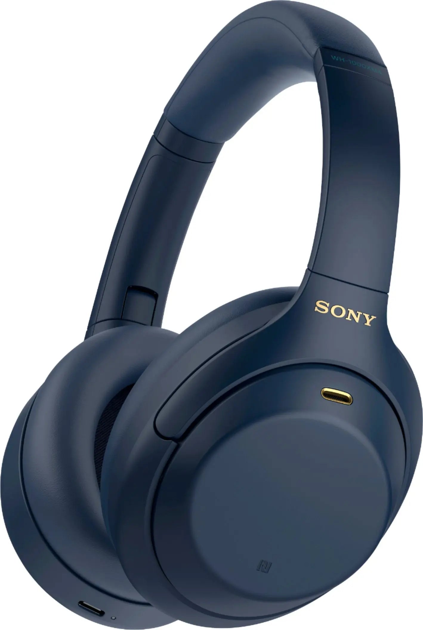 Certified Refurbished - Sony WH-1000XM4 Wireless Noise-Cancelling Over-the-Ear Headphones Midnight Blue SonyBullseye Deals