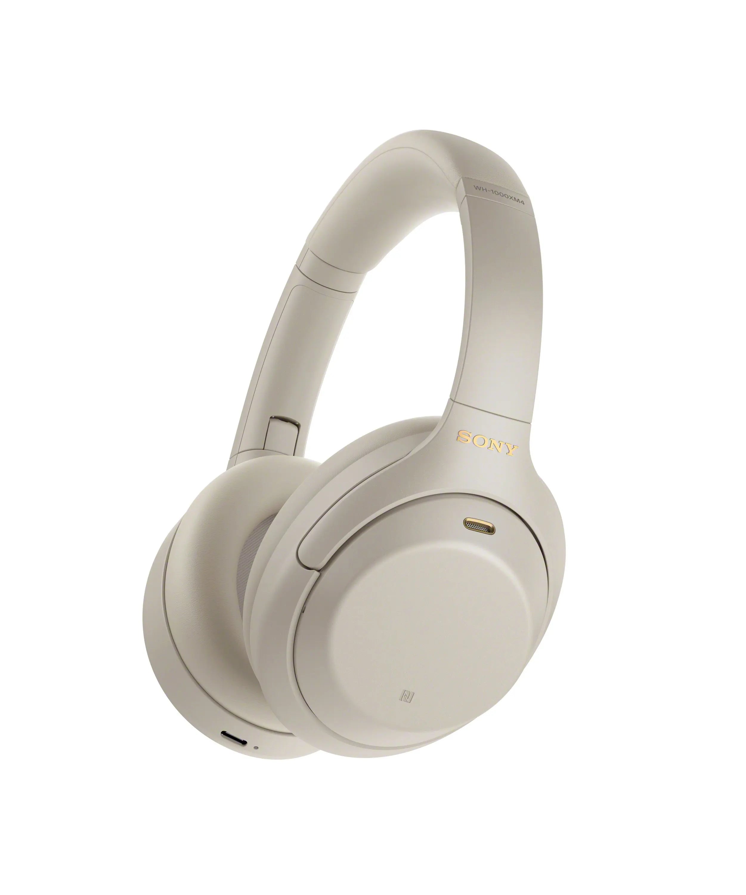 Certified Refurbished - Sony WH-1000XM4 Wireless Noise-Cancelling Over-the-Ear Headphones - Silver SonyBullseye Deals
