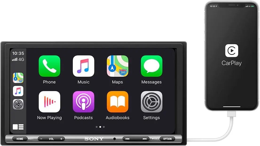 Certified Refurbished - Sony XAV-AX150 Digital receiver display - 6.95