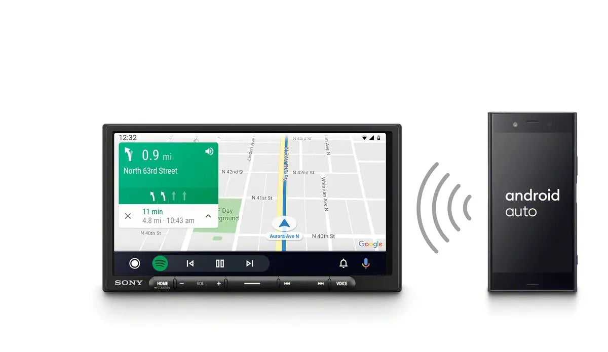 Certified Refurbished - Sony XAV-AX4000 7-Inch Multimedia Receiver with Wireless Car Play/Android Auto SonyBullseye Deals