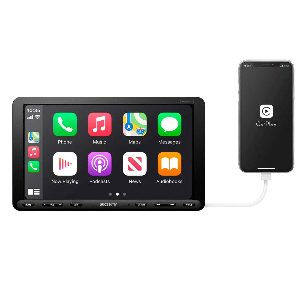 Certified Refurbished - Sony XAVAX8100 9" Touchscreen Head Unit SonyBullseye Deals